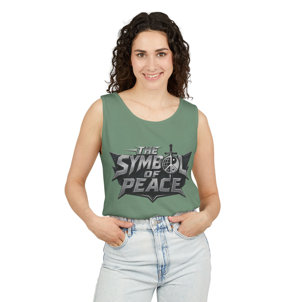Symbol of Peace Tank Top — ZComics Graphic Comic Book Tee