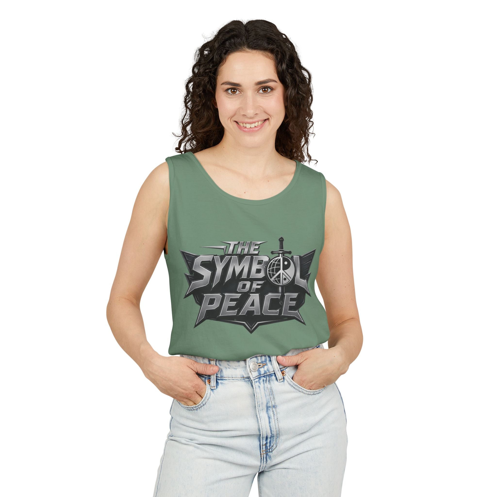 Symbol of Peace Tank Top — ZComics Graphic Comic Book Tee