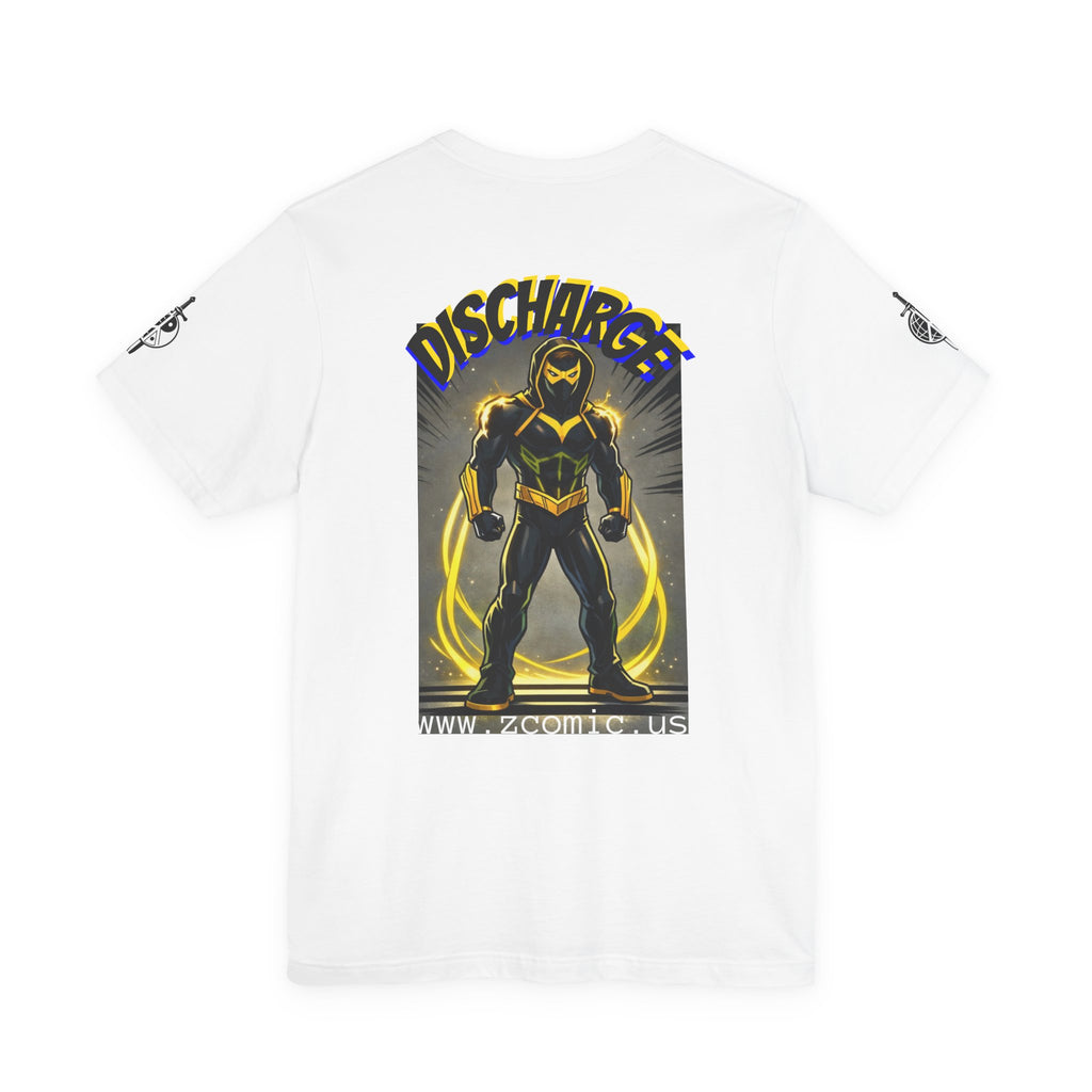 Discharge  ZComics  Tee — Lightning Bolt Graphic T-Shirt