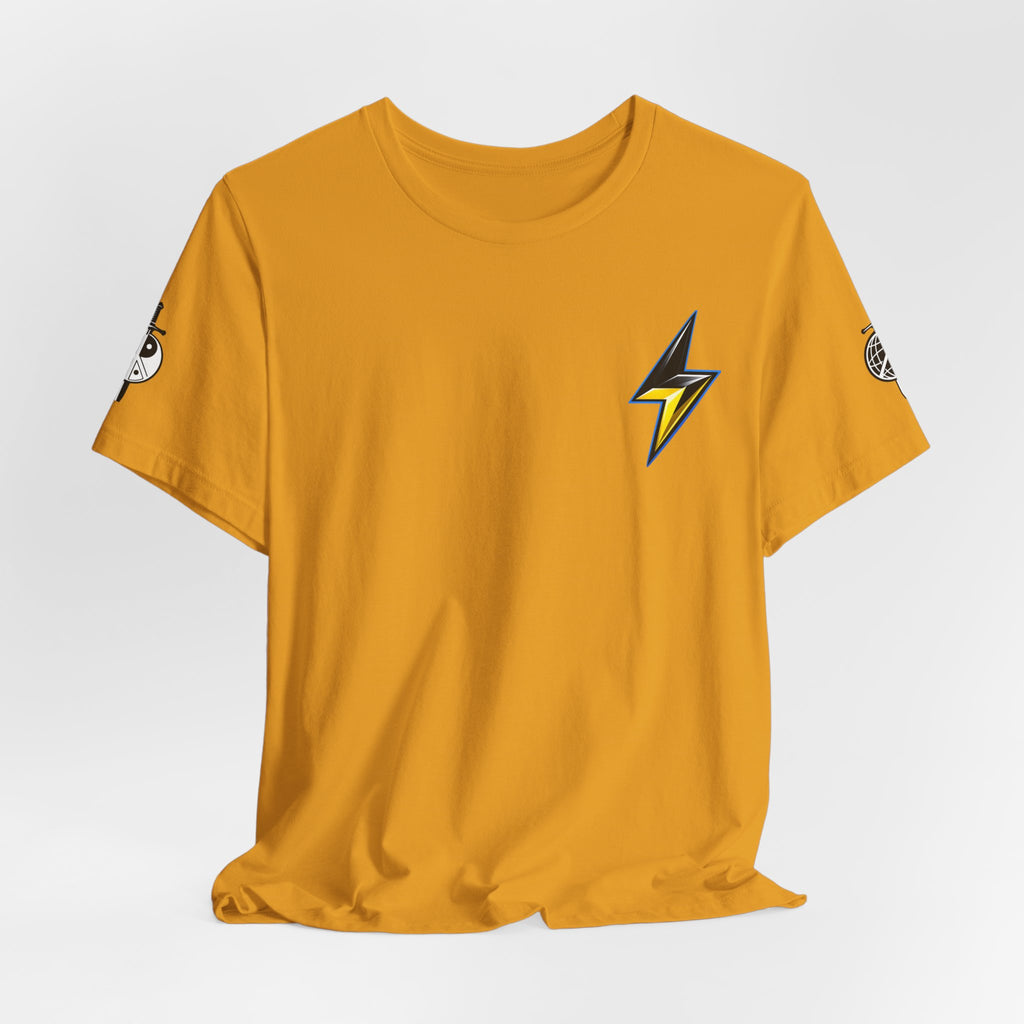 Discharge  ZComics  Tee — Lightning Bolt Graphic T-Shirt