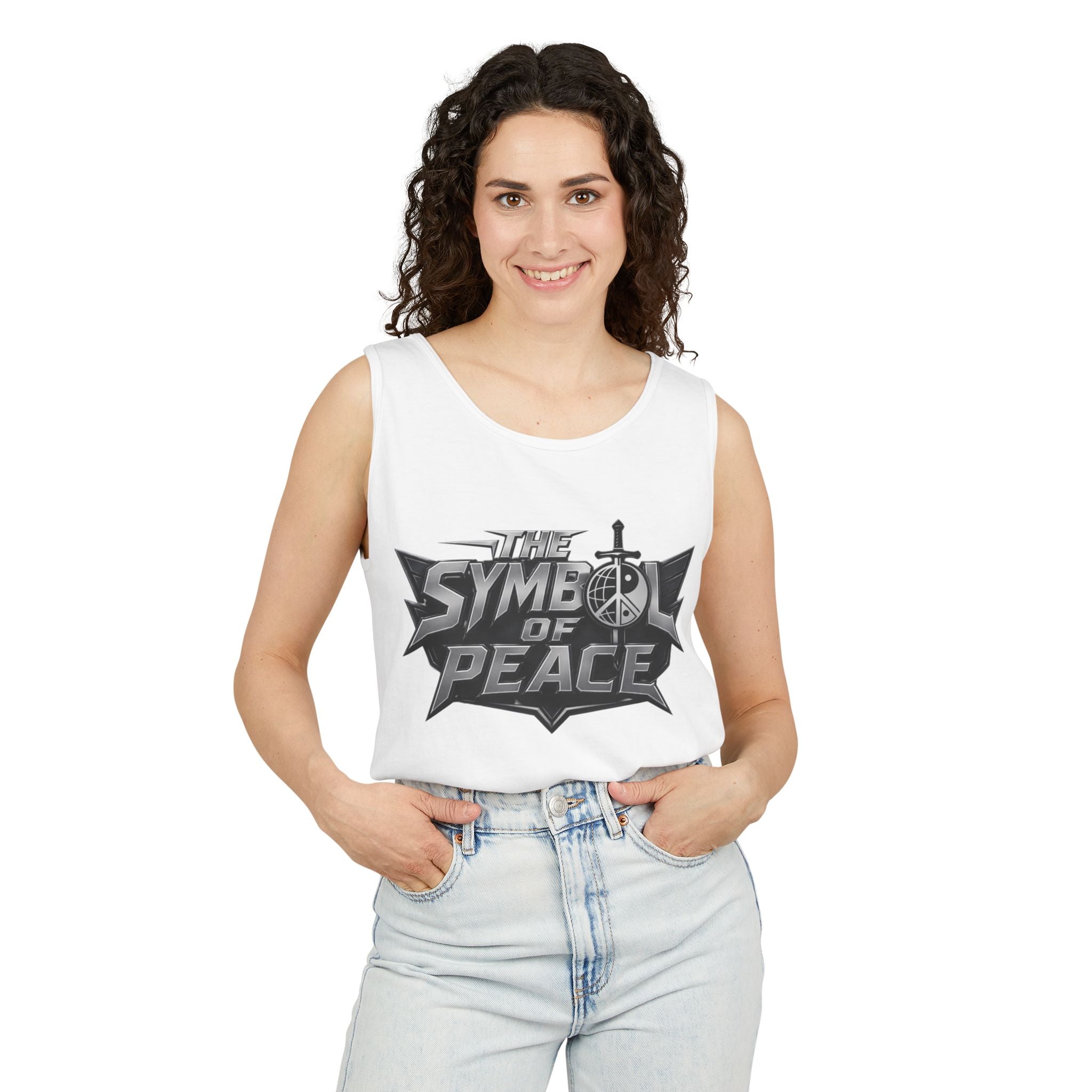 Symbol of Peace Tank Top — ZComics Graphic Comic Book Tee