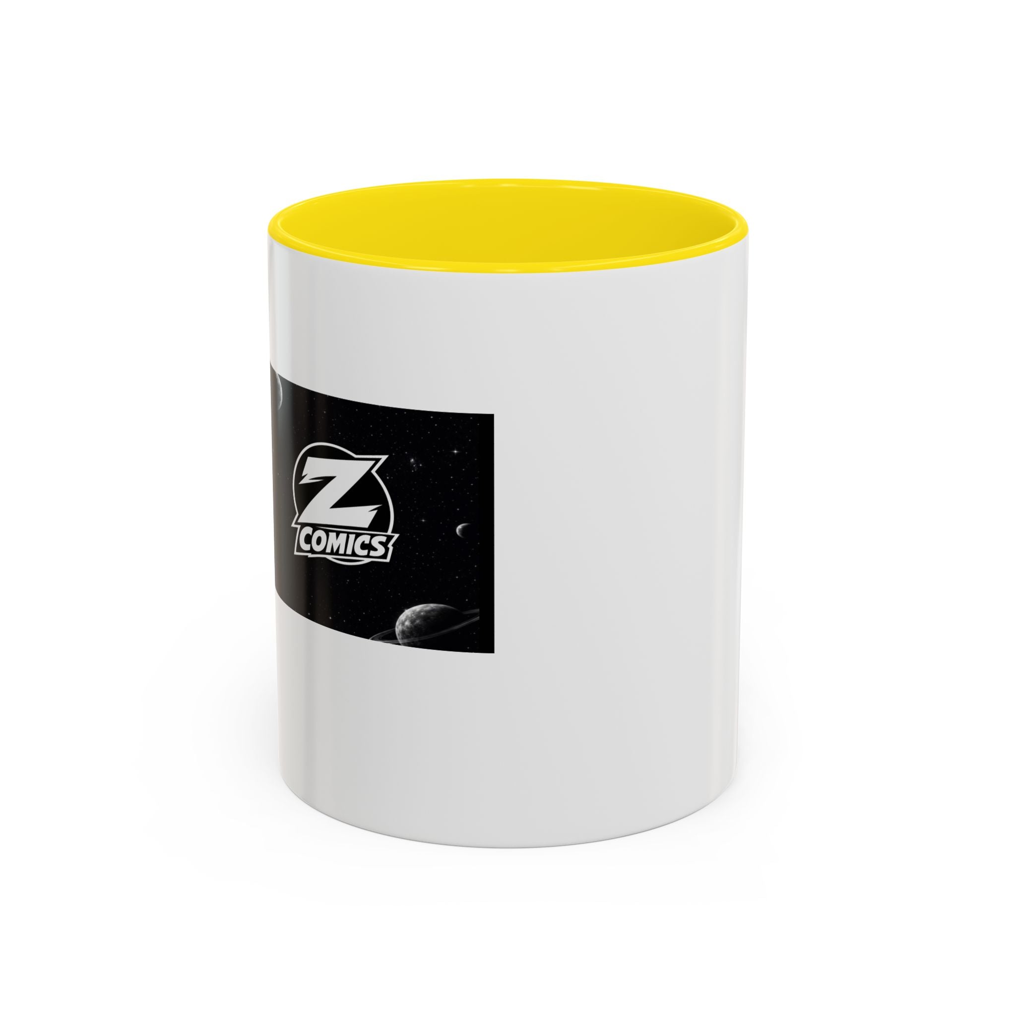 Peace Globe Dagger Accent Coffee Mug — Z Comics Logo 11/15oz
