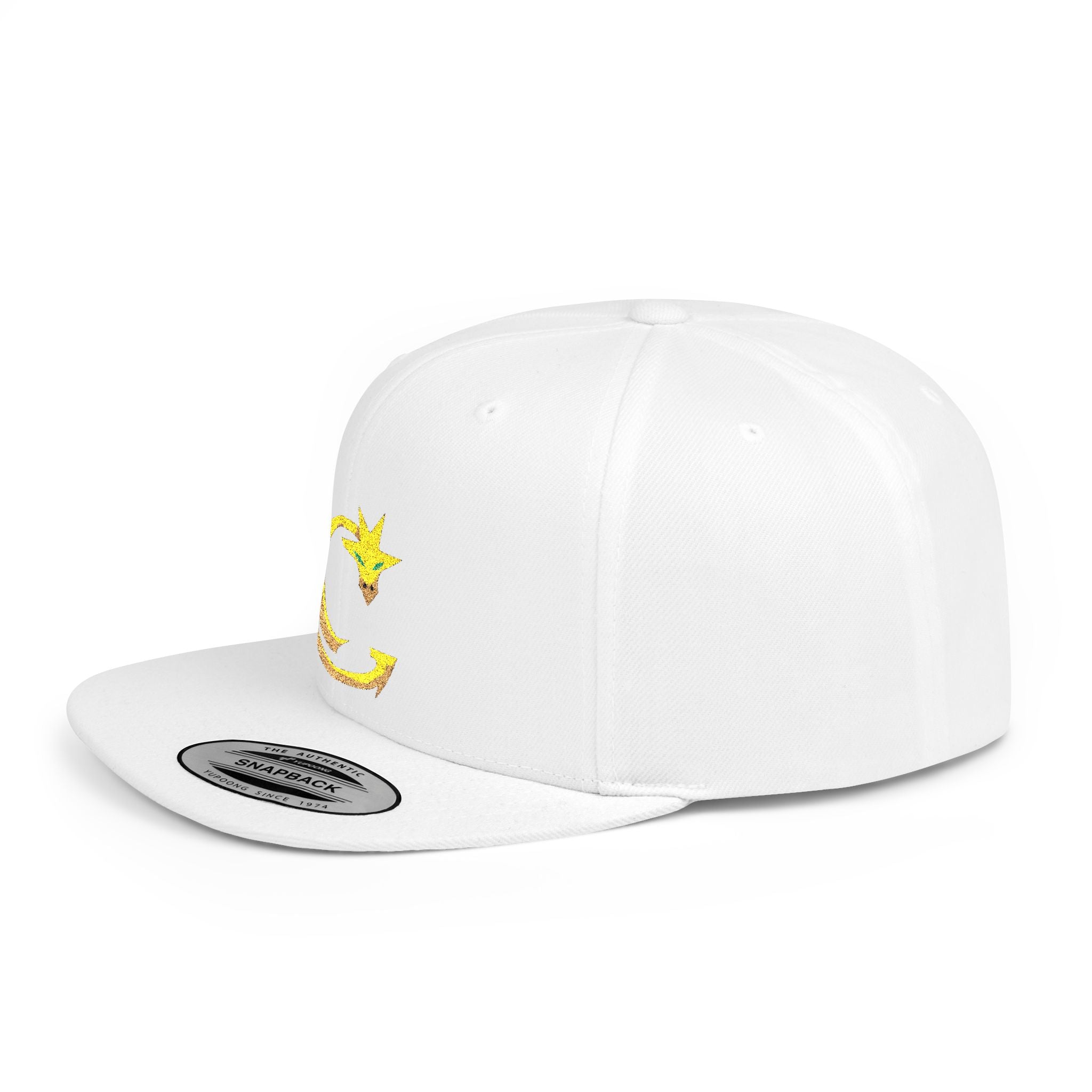 Shinobi Dragon Embroidered Logo — Flat Bill Adjustable Cap