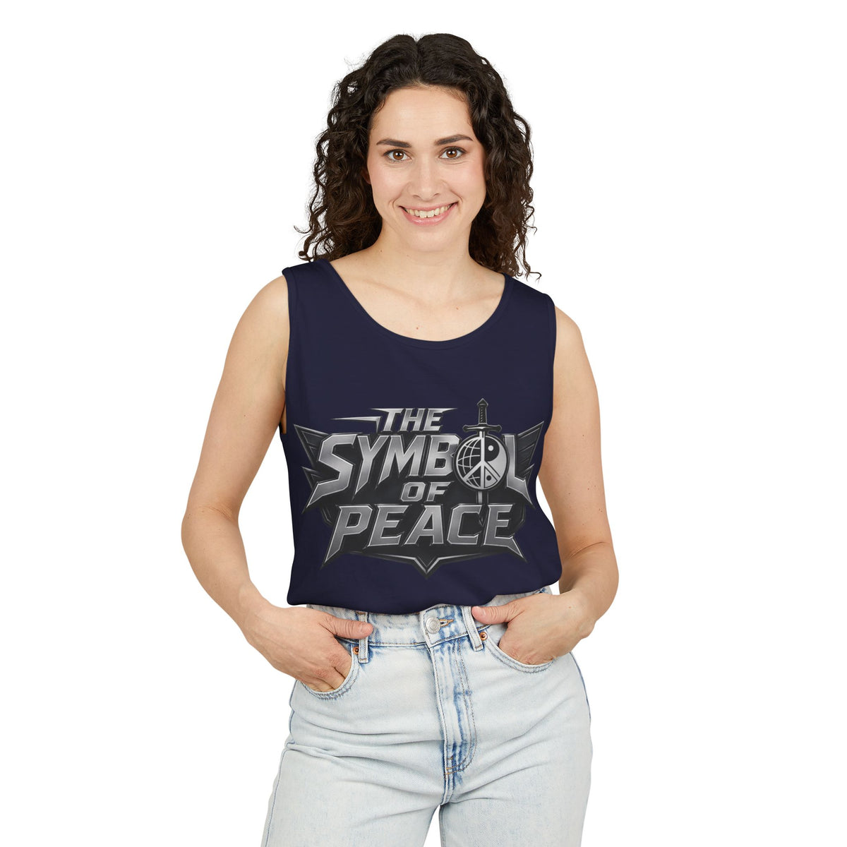 Symbol of Peace Tank Top — ZComics Graphic Comic Book Tee