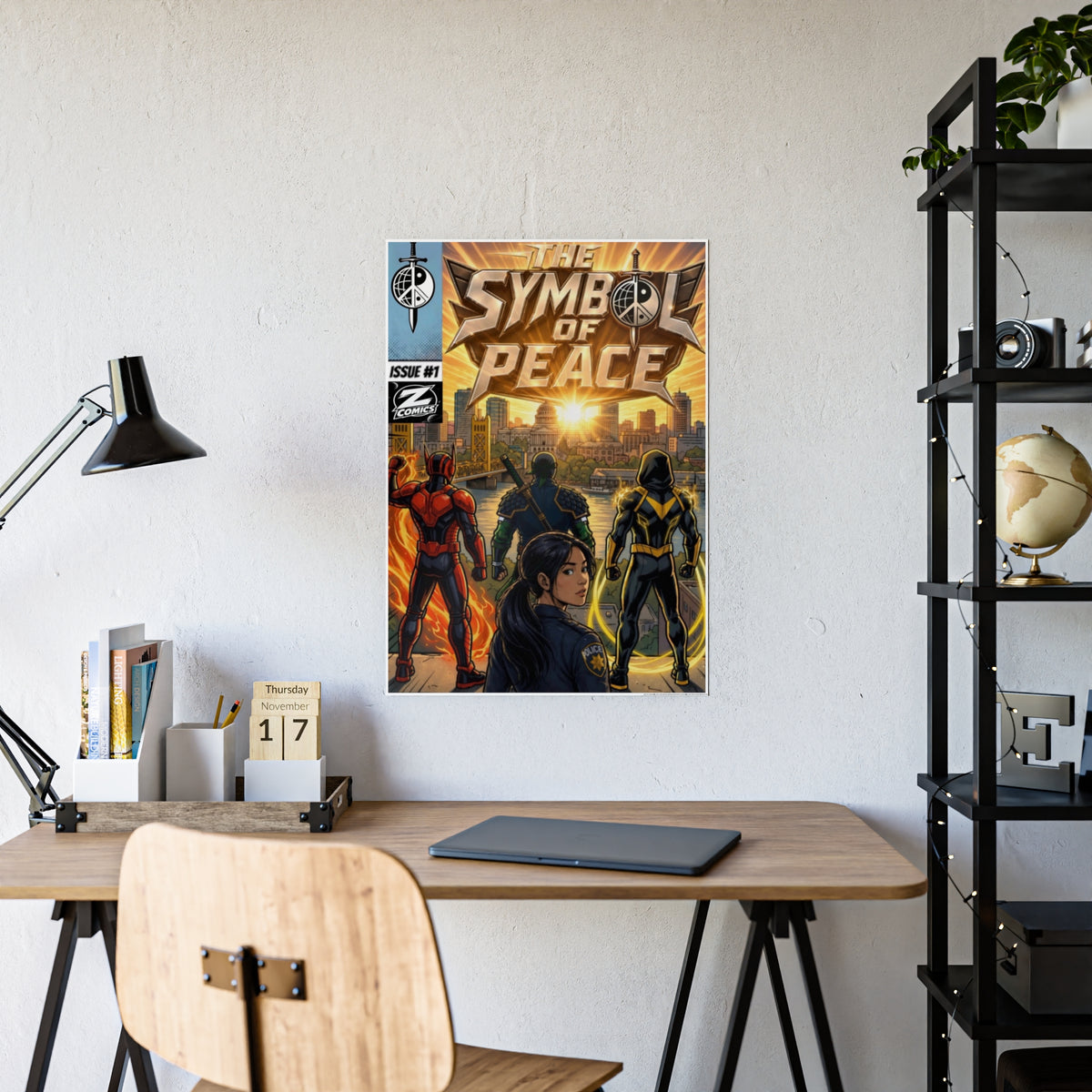 "The Symbol of Peace" Poster
