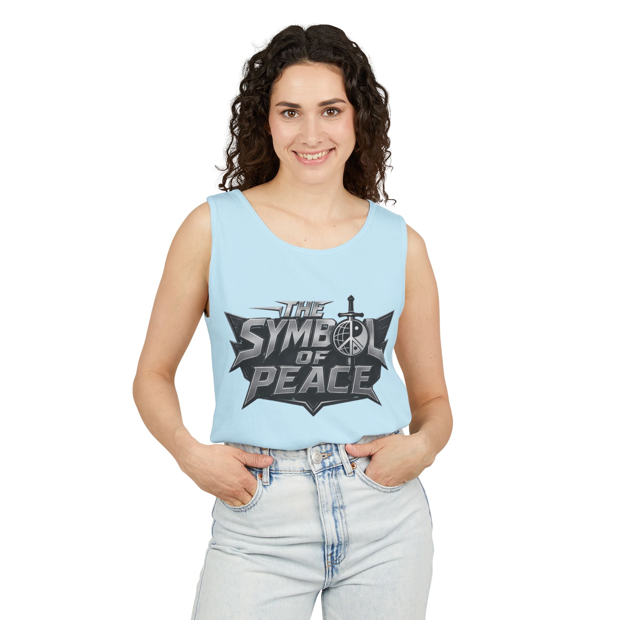 Symbol of Peace Tank Top — ZComics Graphic Comic Book Tee