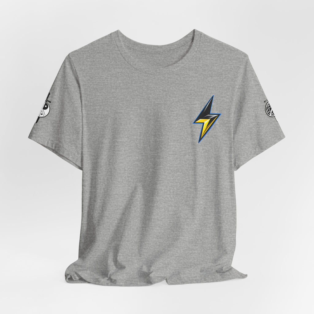 Discharge  ZComics  Tee — Lightning Bolt Graphic T-Shirt