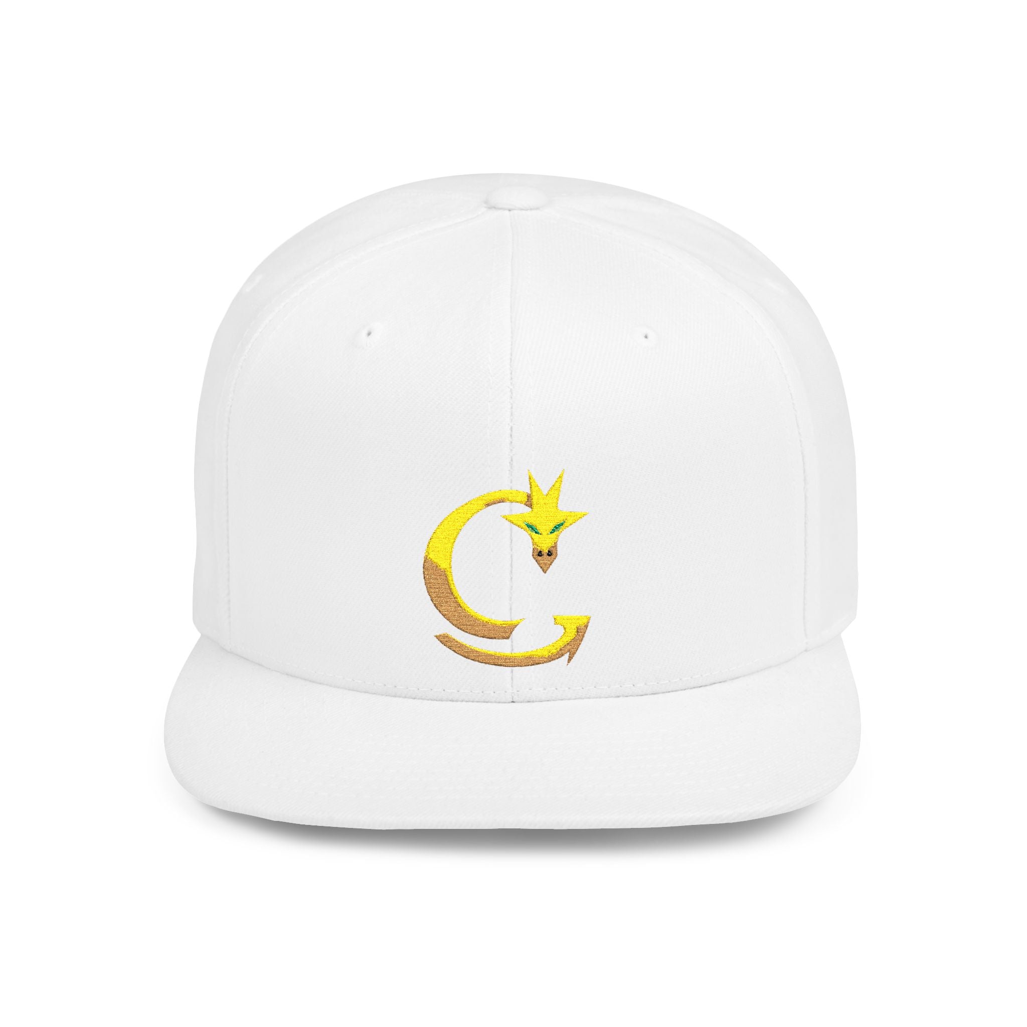 Shinobi Dragon Embroidered Logo — Flat Bill Adjustable Cap