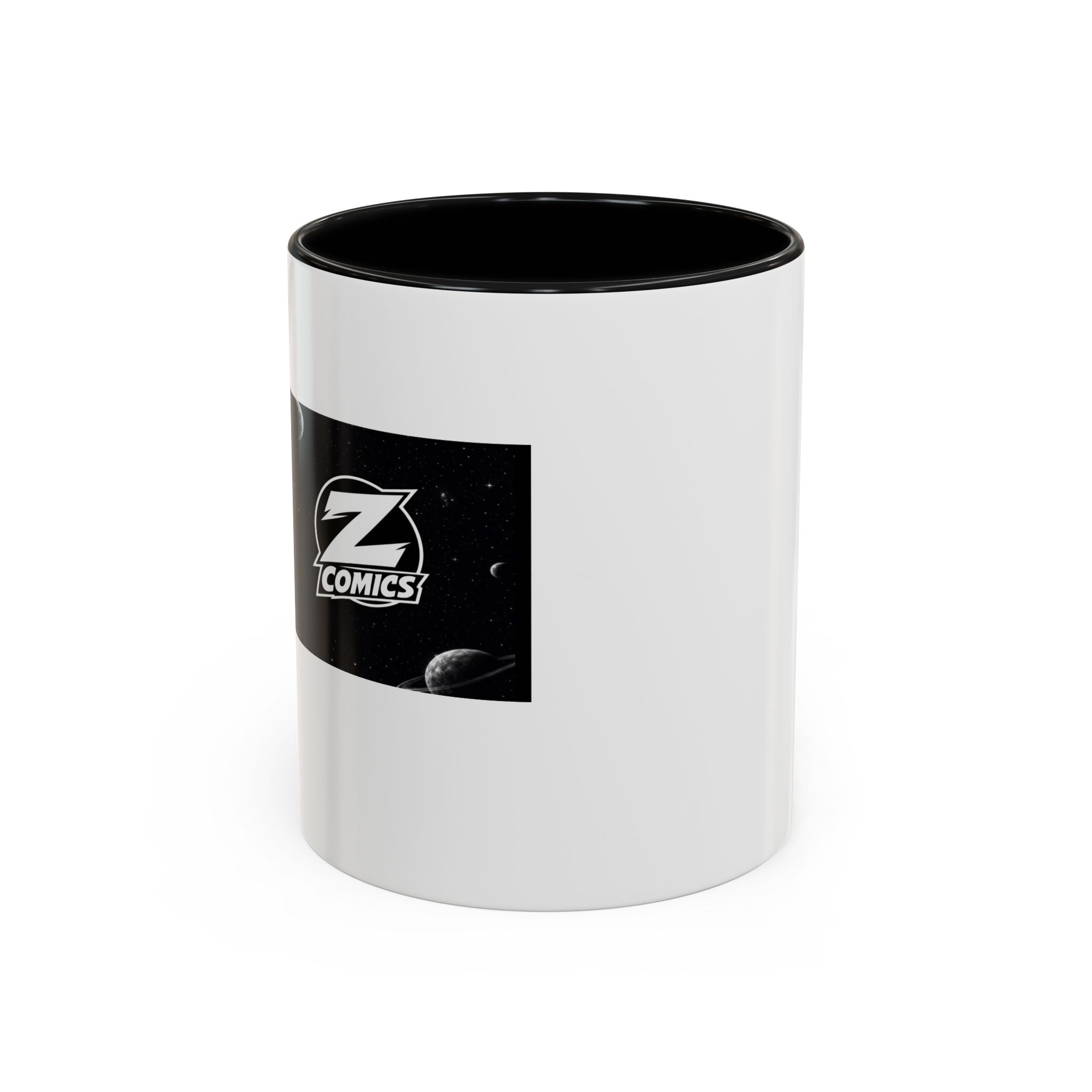 Peace Globe Dagger Accent Coffee Mug — Z Comics Logo 11/15oz