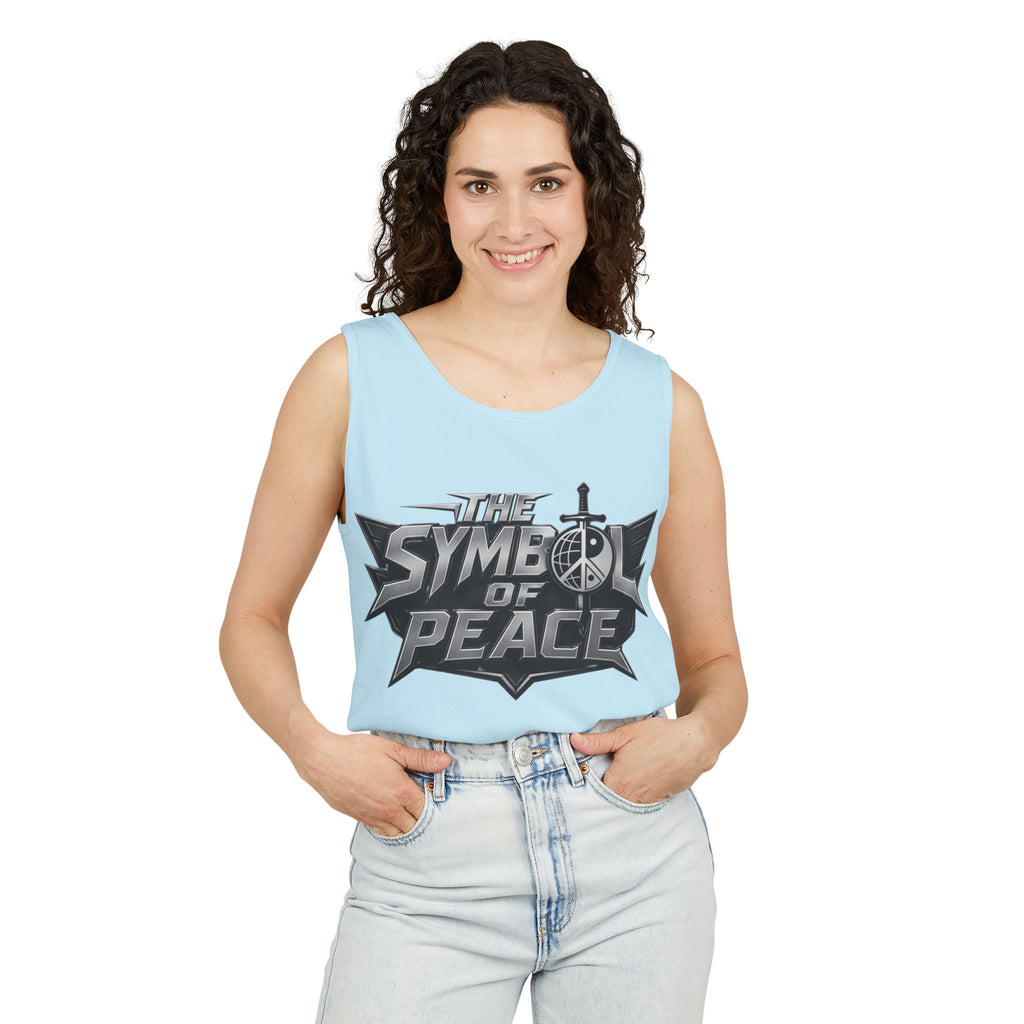 Symbol of Peace Tank Top — ZComics Graphic Comic Book Tee