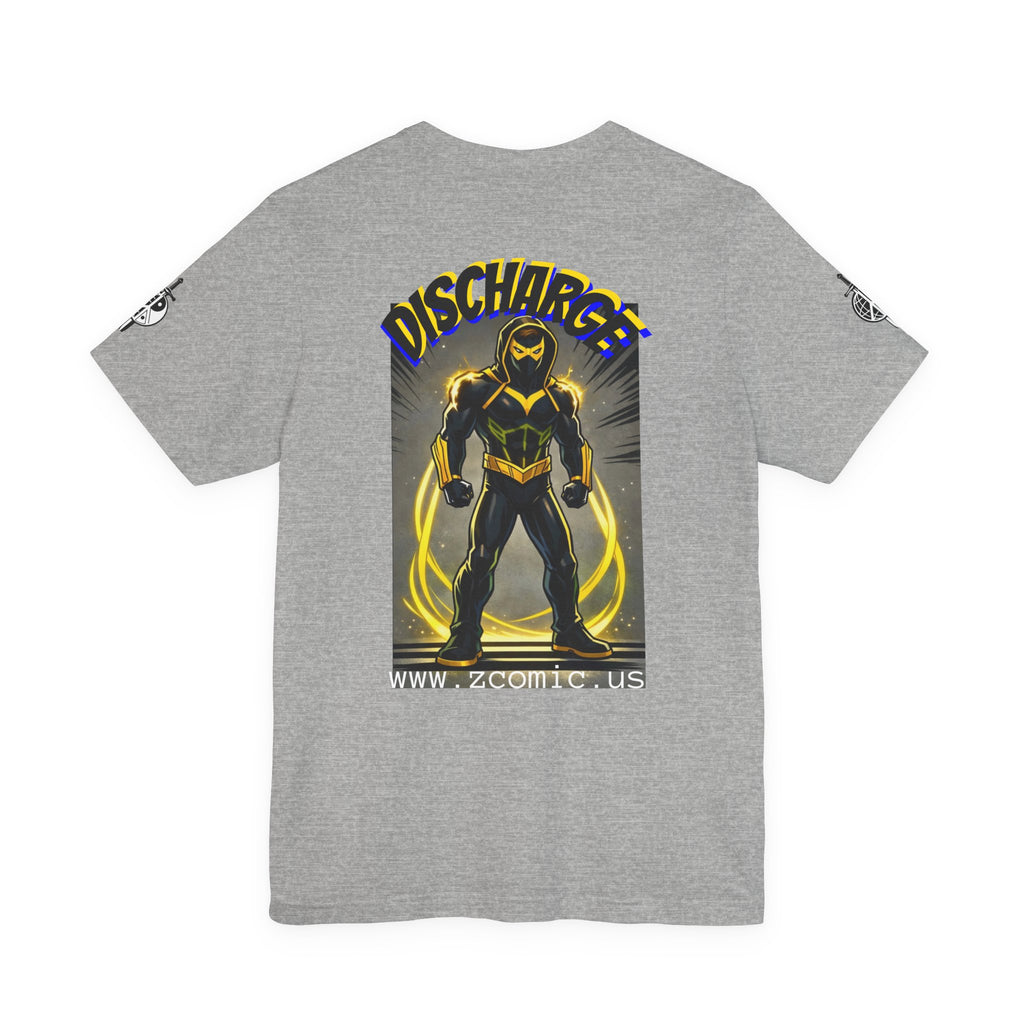 Discharge  ZComics  Tee — Lightning Bolt Graphic T-Shirt