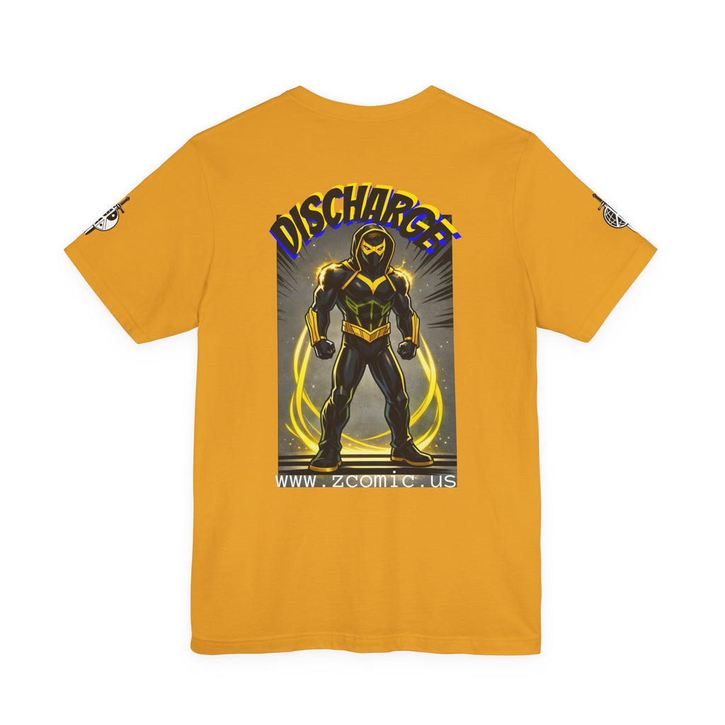 Discharge  ZComics  Tee — Lightning Bolt Graphic T-Shirt