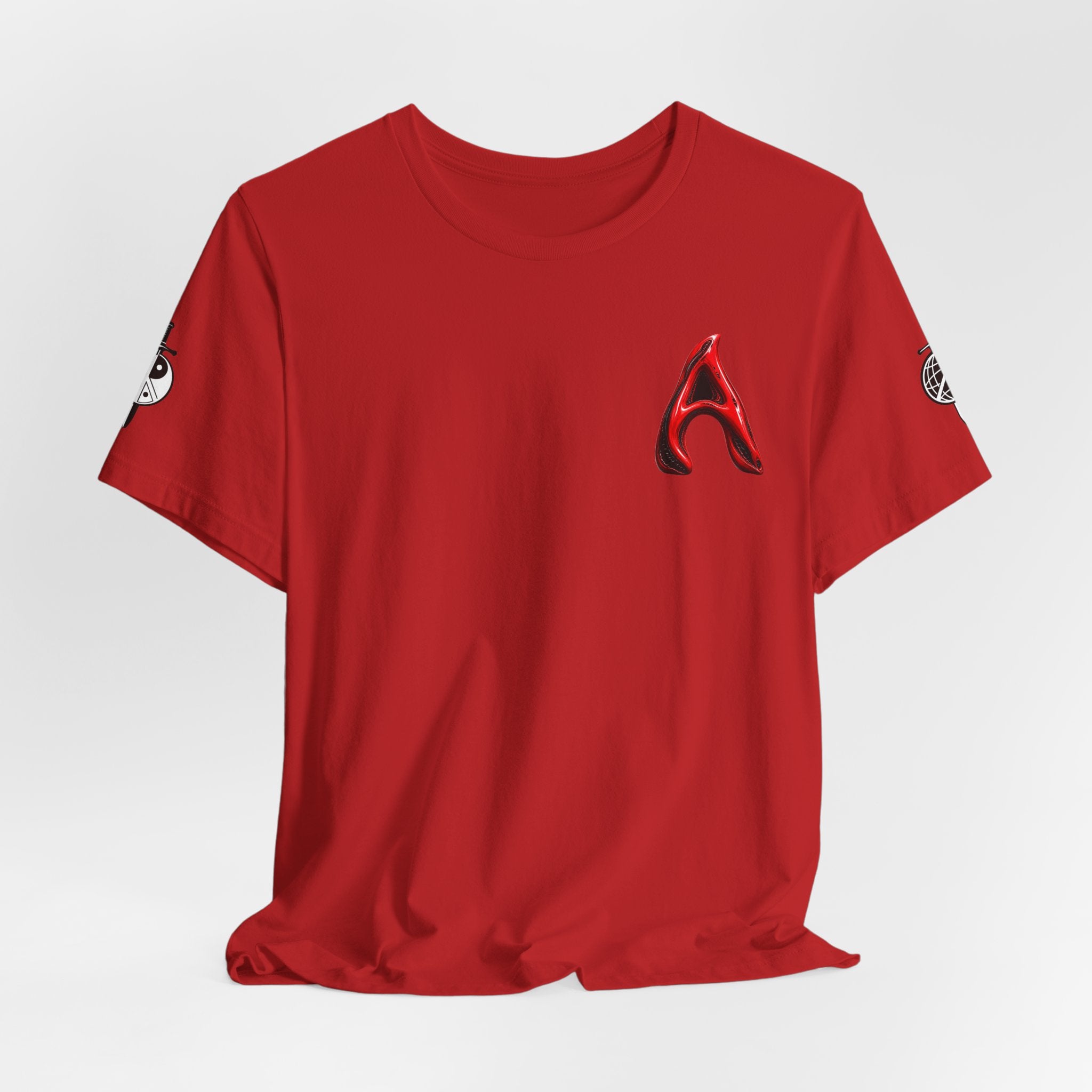 Red Mercury ZComics Tee — Retro Comic Back Graphic T-Shirt