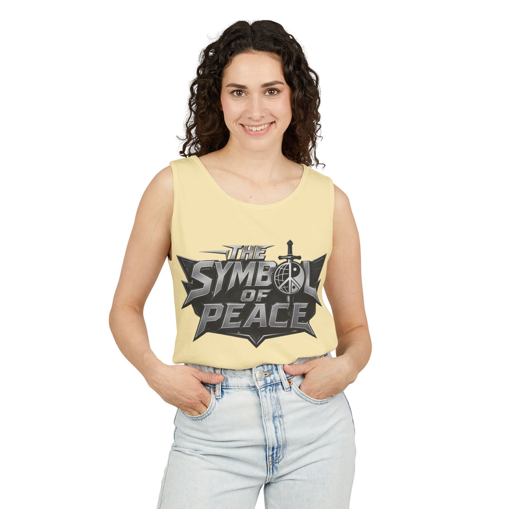 Symbol of Peace Tank Top — ZComics Graphic Comic Book Tee