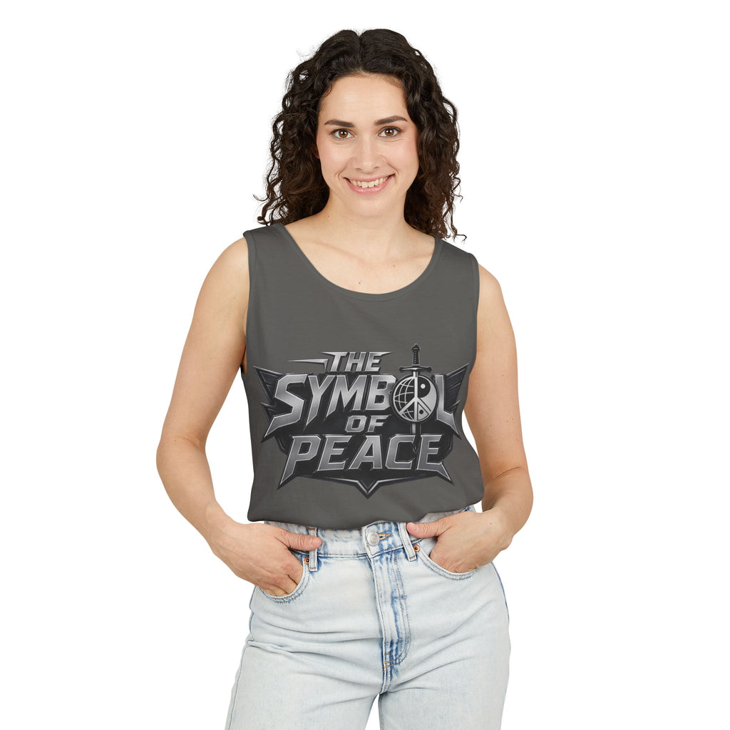 Symbol of Peace Tank Top — ZComics Graphic Comic Book Tee
