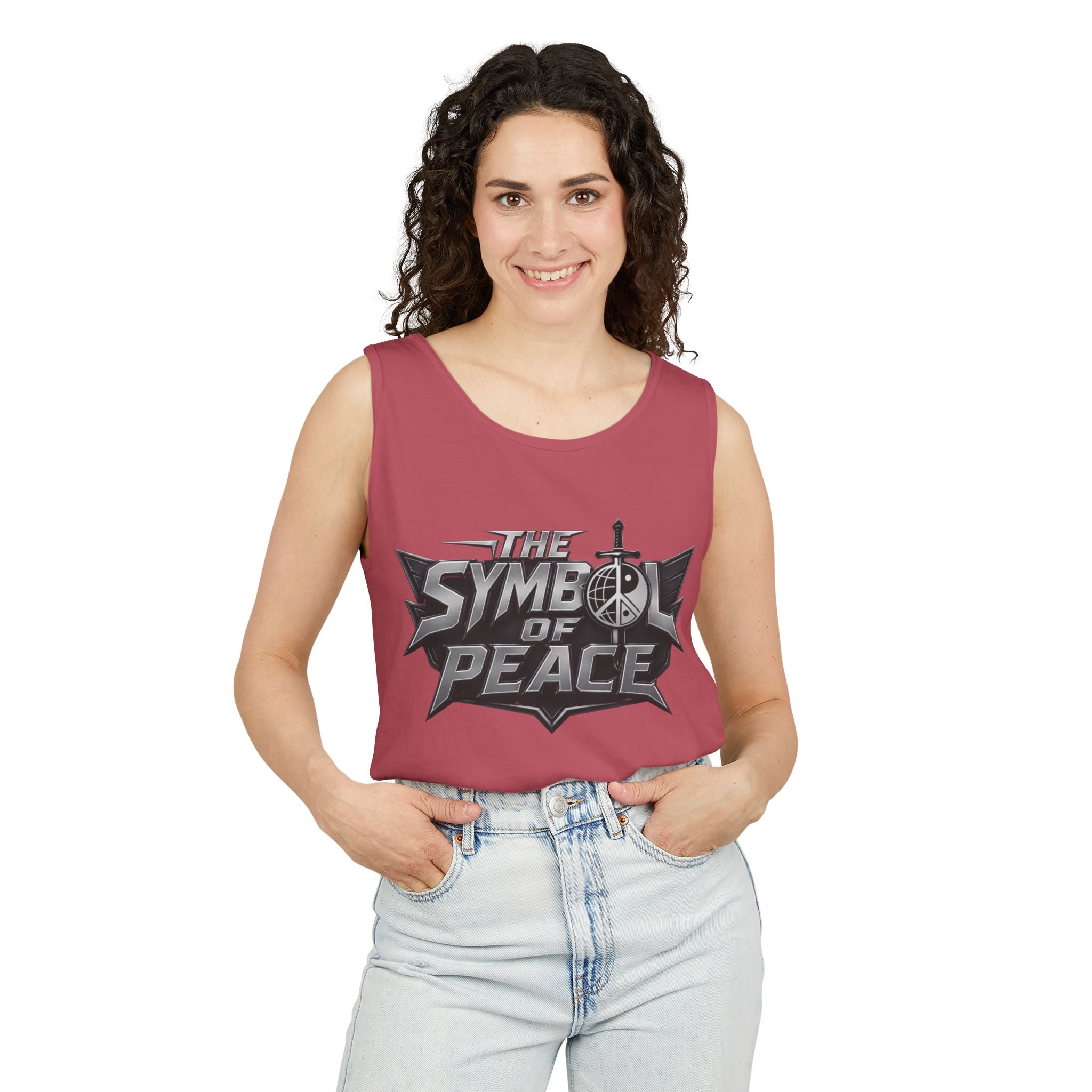 Symbol of Peace Tank Top — ZComics Graphic Comic Book Tee