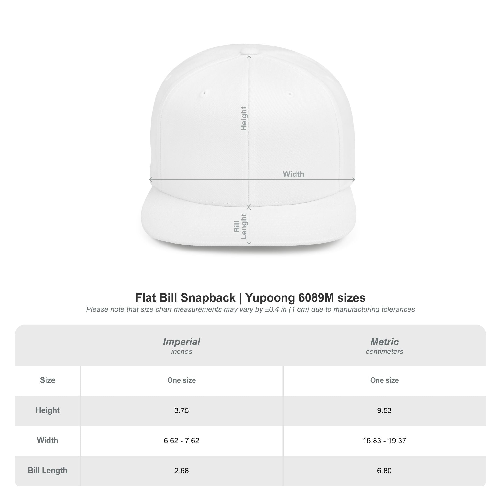 Shinobi Dragon Embroidered Logo — Flat Bill Adjustable Cap