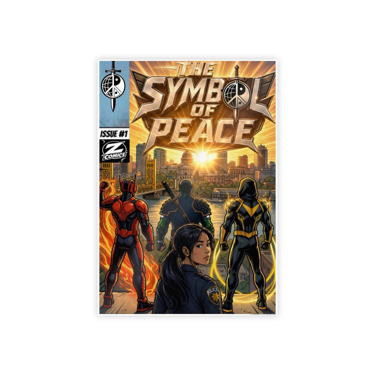 "The Symbol of Peace" Poster