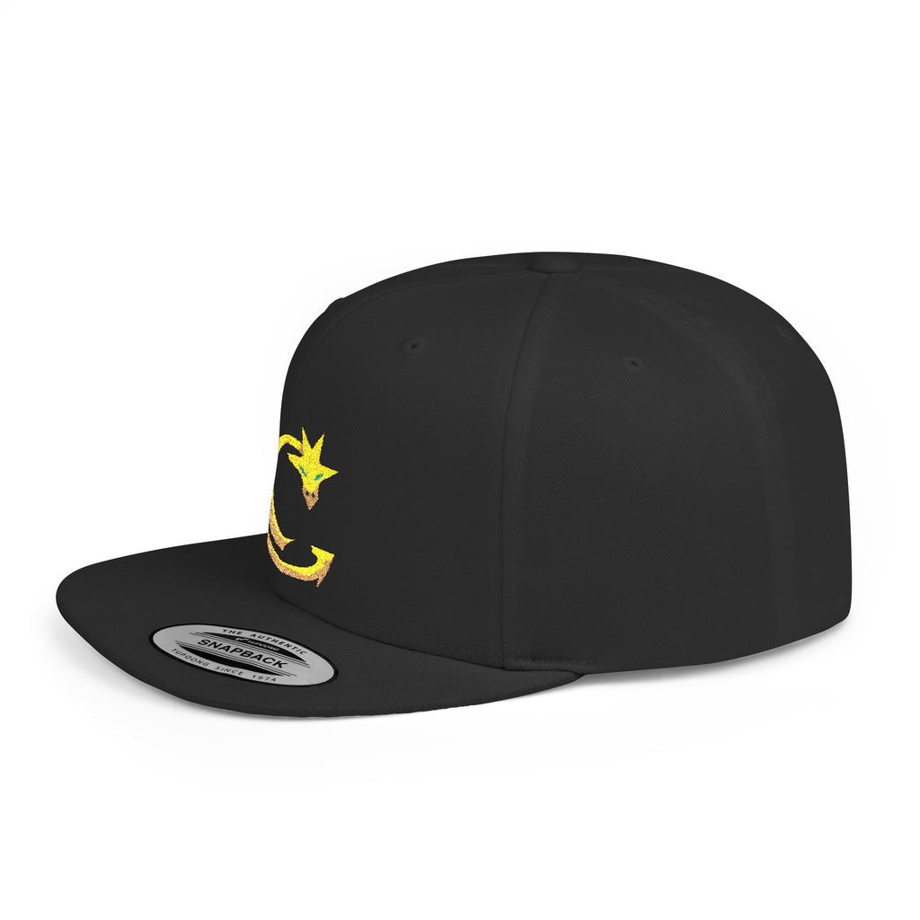 Shinobi Dragon Embroidered Logo — Flat Bill Adjustable Cap