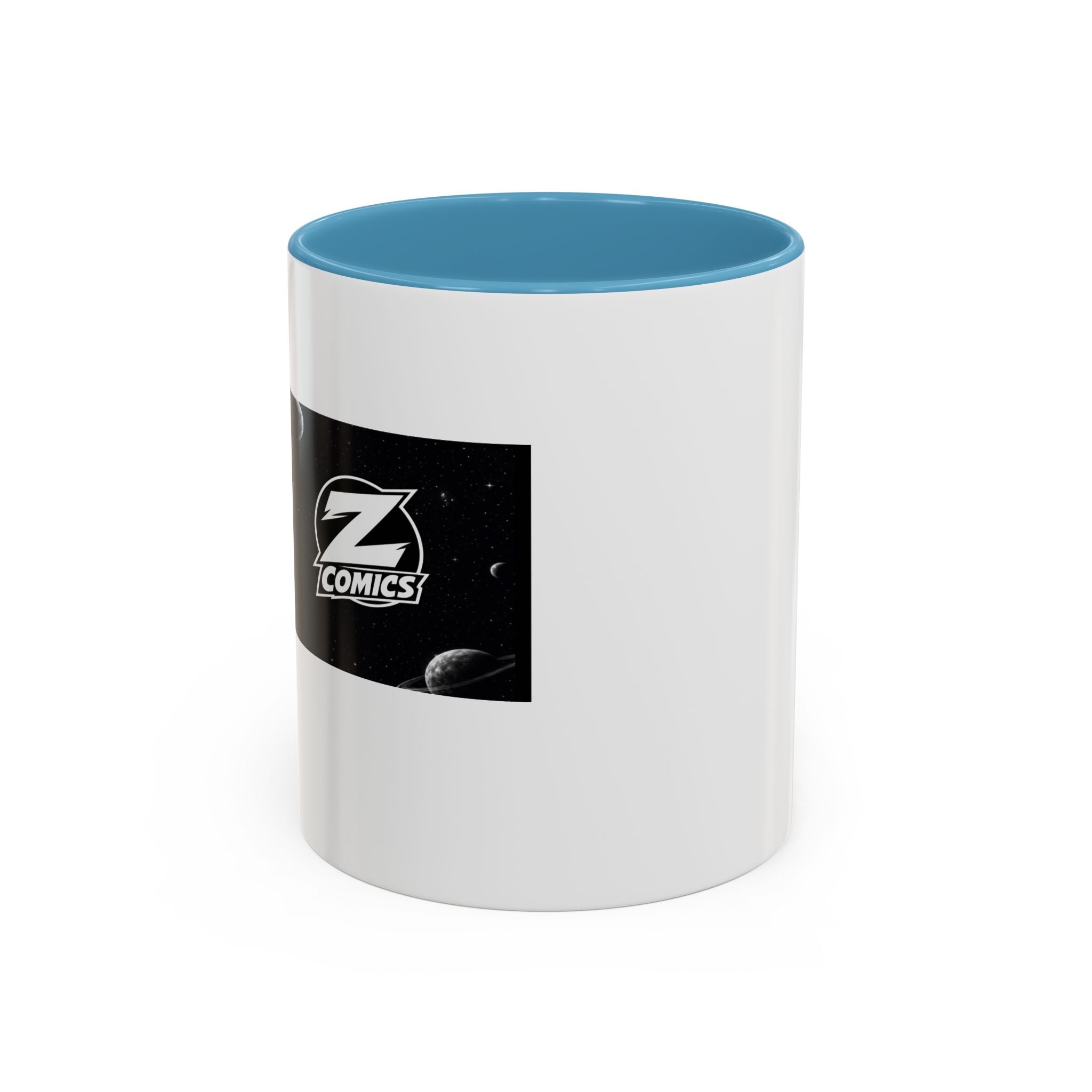 Peace Globe Dagger Accent Coffee Mug — Z Comics Logo 11/15oz