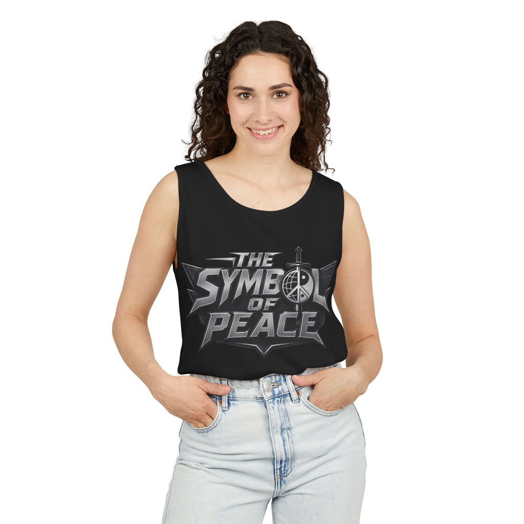 Symbol of Peace Tank Top — ZComics Graphic Comic Book Tee