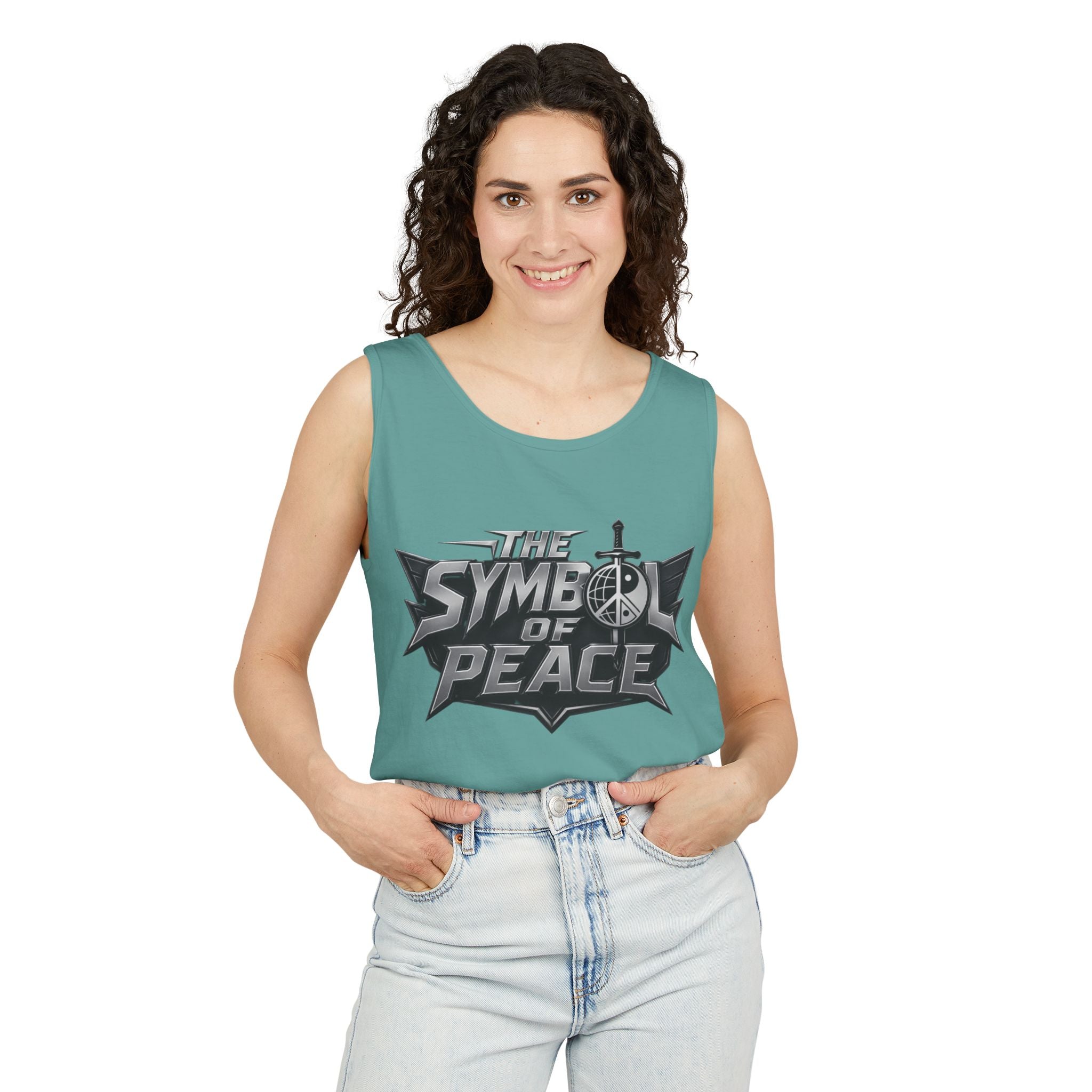 Symbol of Peace Tank Top — ZComics Graphic Comic Book Tee