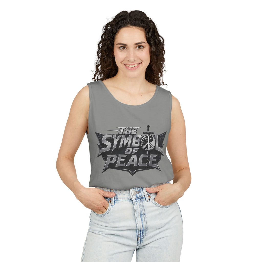 Symbol of Peace Tank Top — ZComics Graphic Comic Book Tee