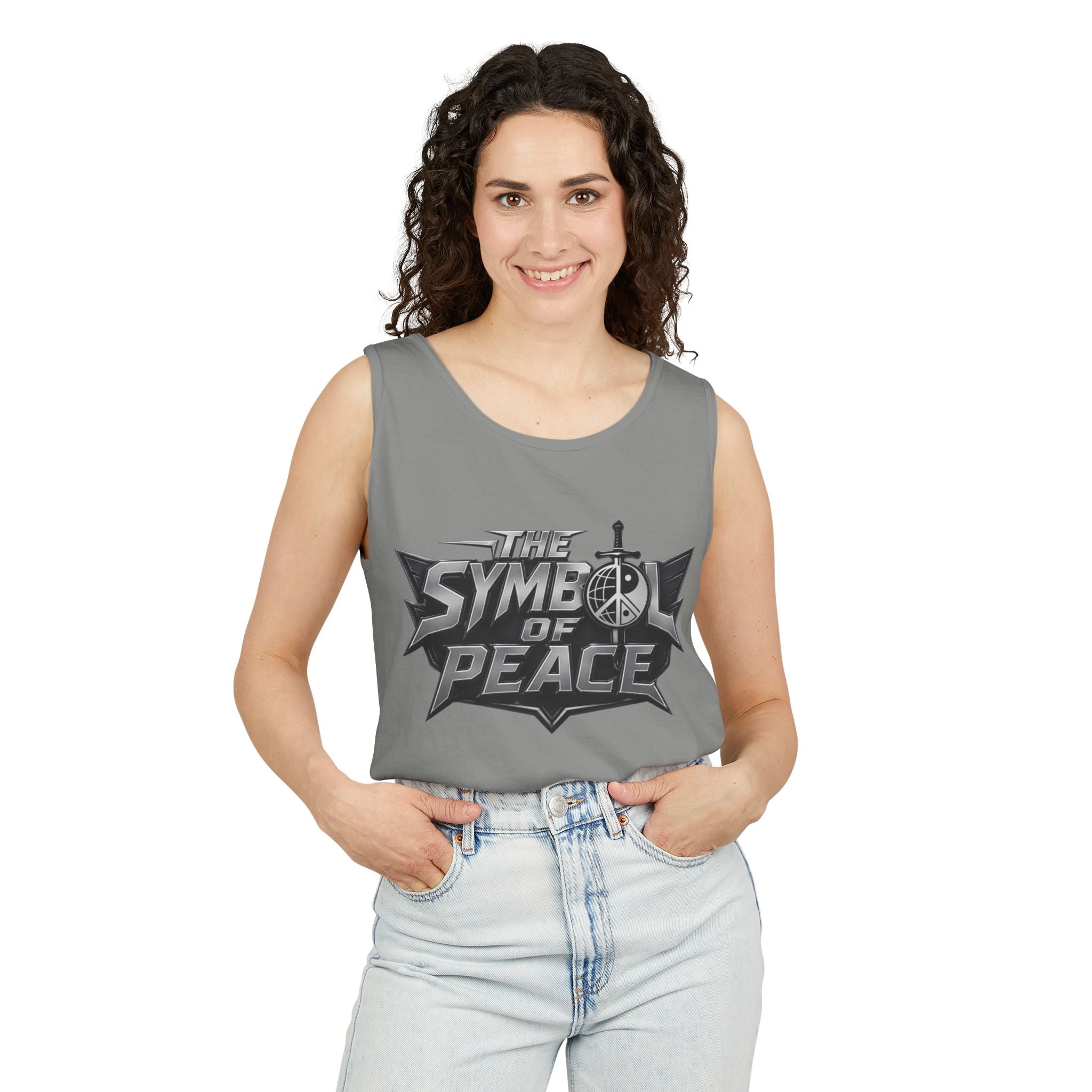Symbol of Peace Tank Top — ZComics Graphic Comic Book Tee