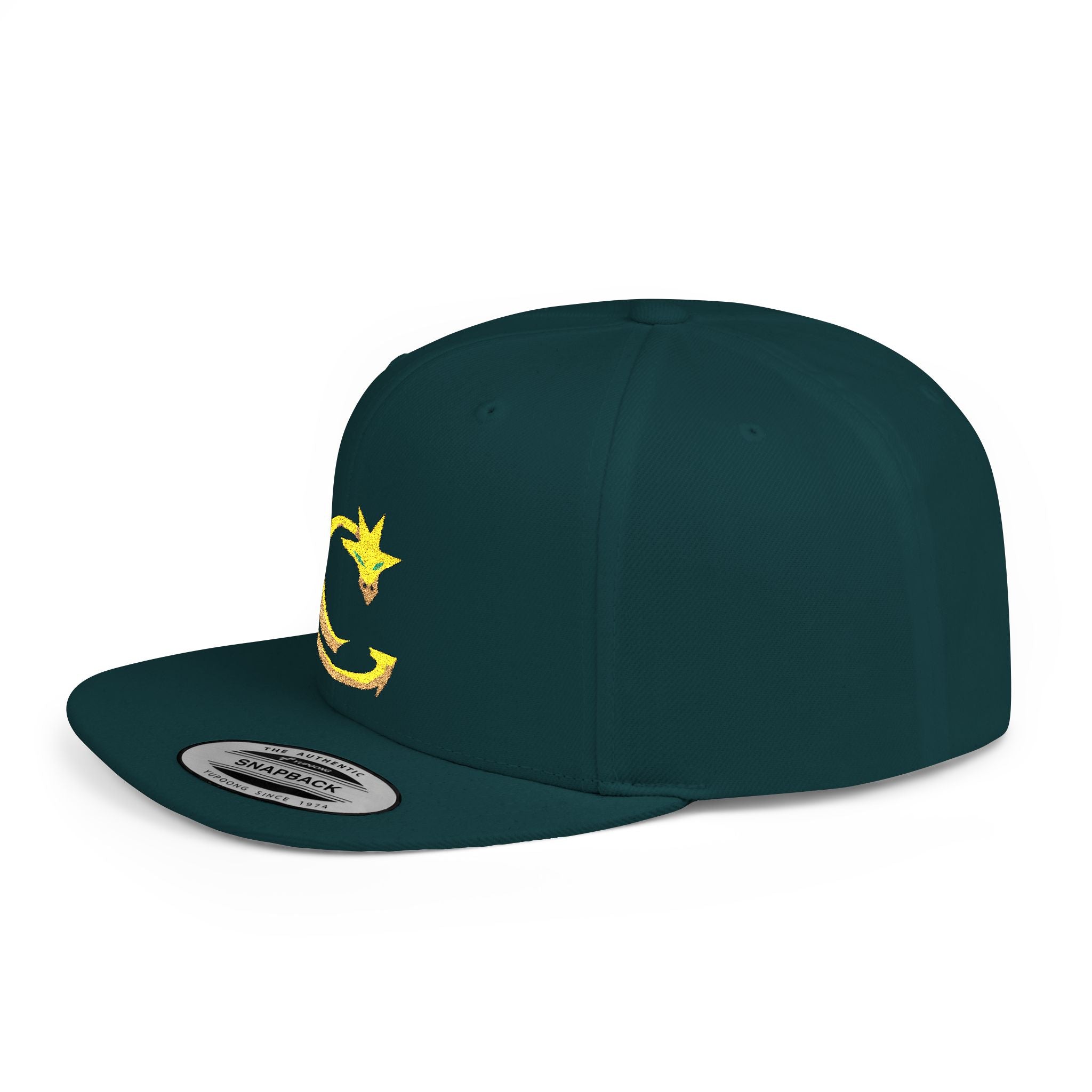 Shinobi Dragon Embroidered Logo — Flat Bill Adjustable Cap