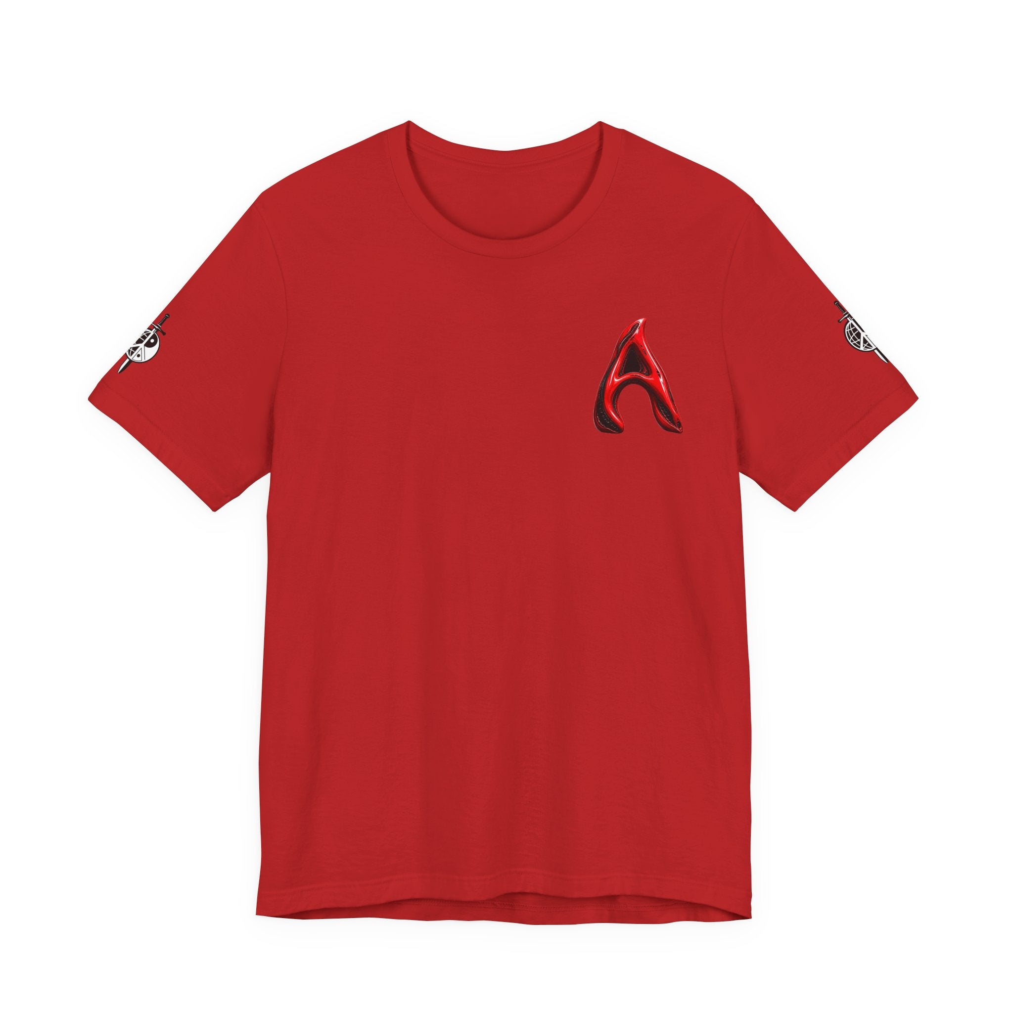 Red Mercury ZComics Tee — Retro Comic Back Graphic T-Shirt