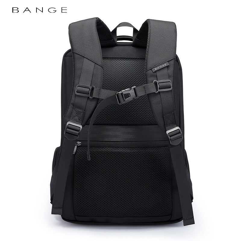 Backpack New Men's Backpack Simple Computer Bag Business Travel Large Capacity Multi-Function USB School Bag