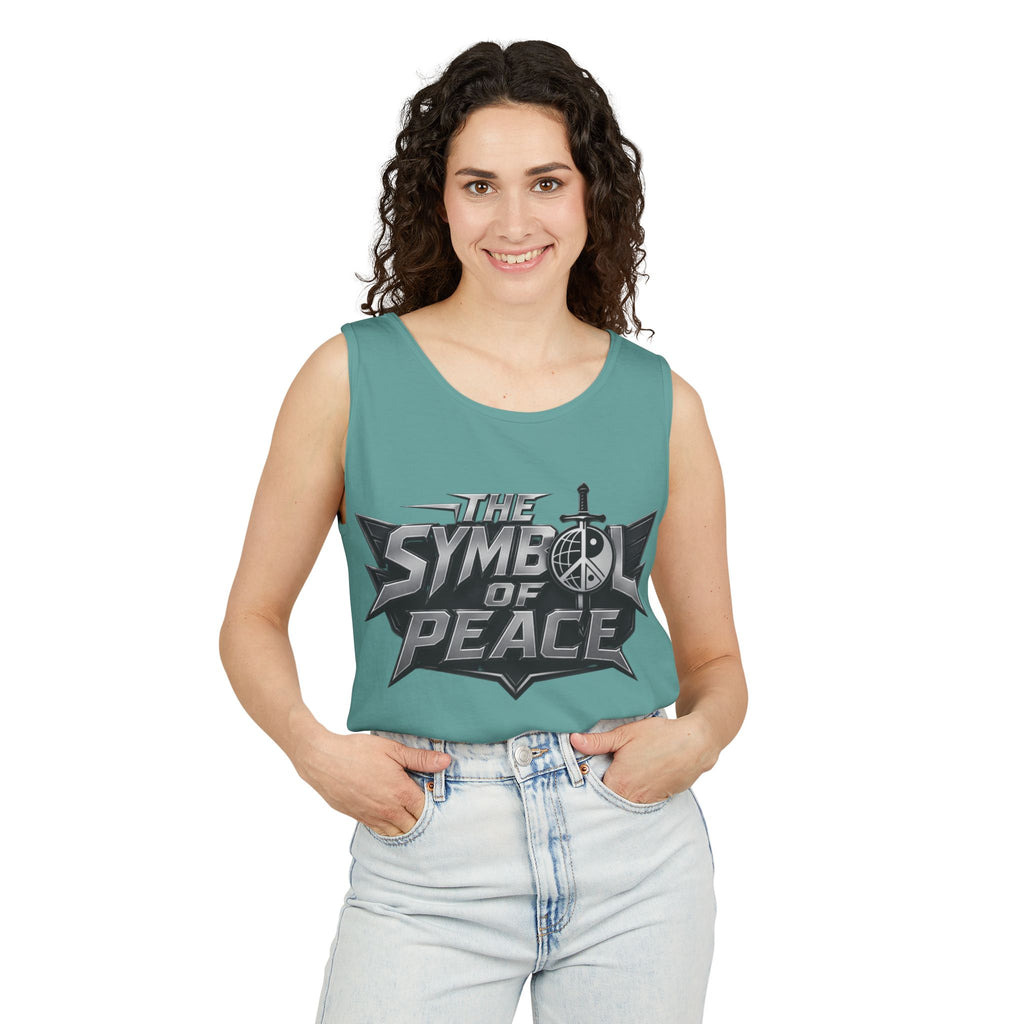 Symbol of Peace Tank Top — ZComics Graphic Comic Book Tee