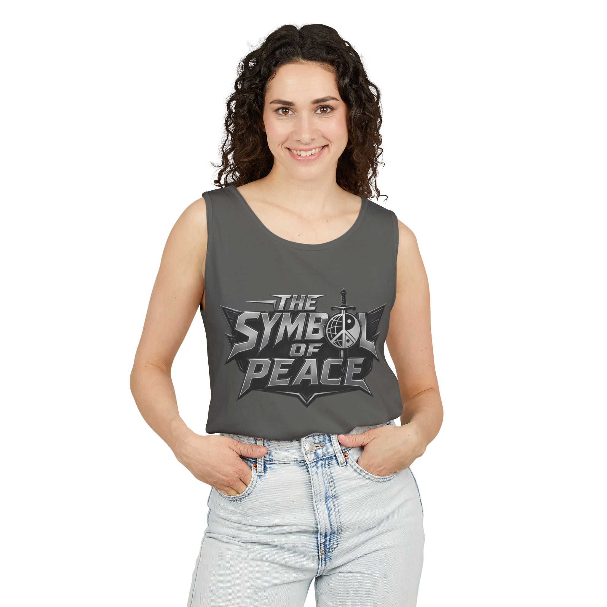 Symbol of Peace Tank Top — ZComics Graphic Comic Book Tee