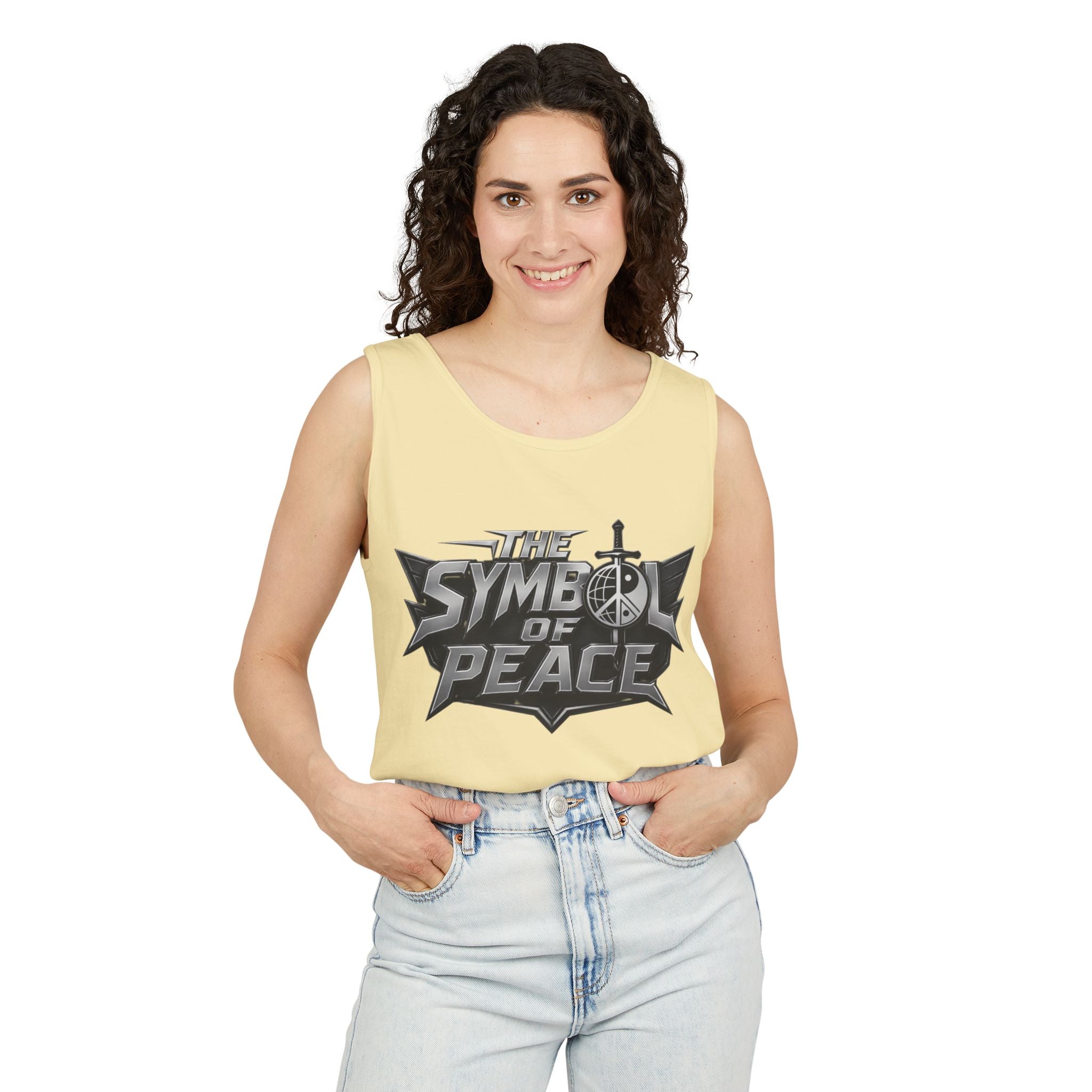 Symbol of Peace Tank Top — ZComics Graphic Comic Book Tee