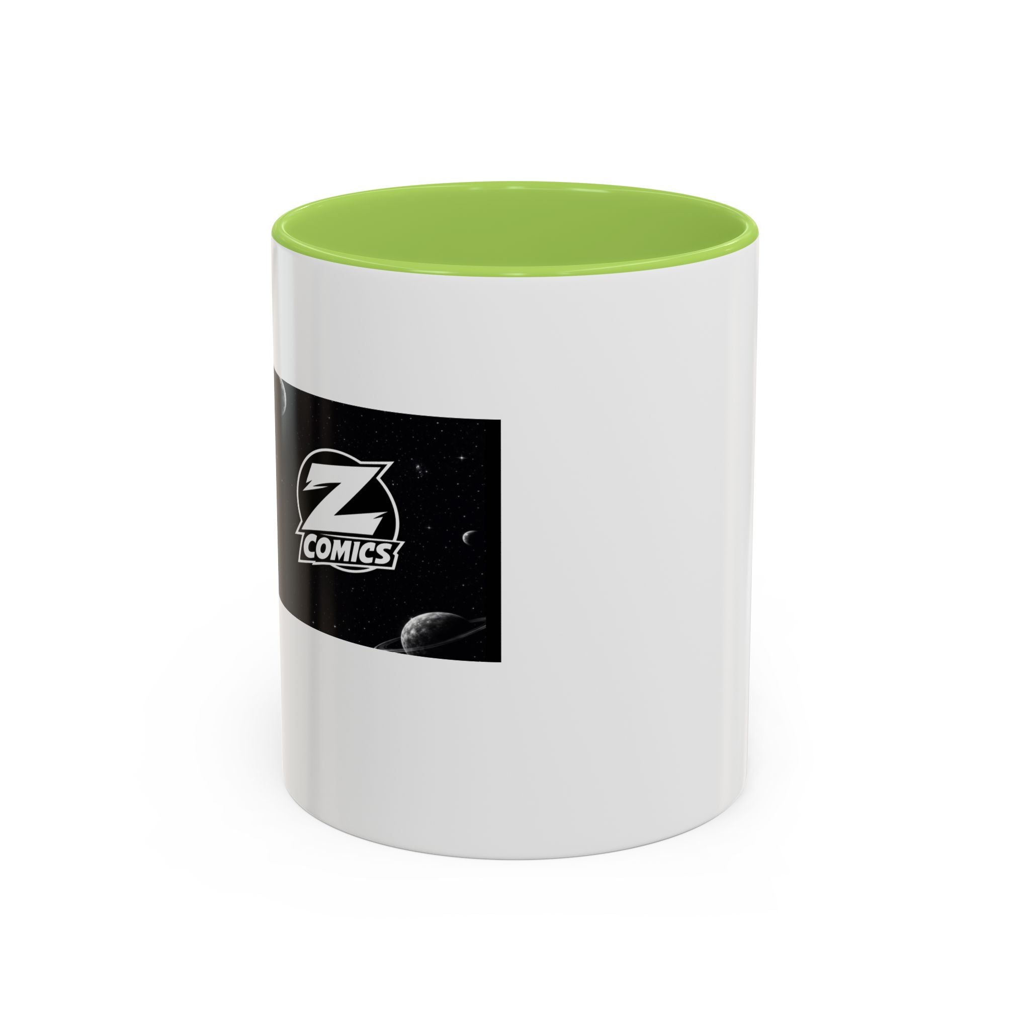 Peace Globe Dagger Accent Coffee Mug — Z Comics Logo 11/15oz