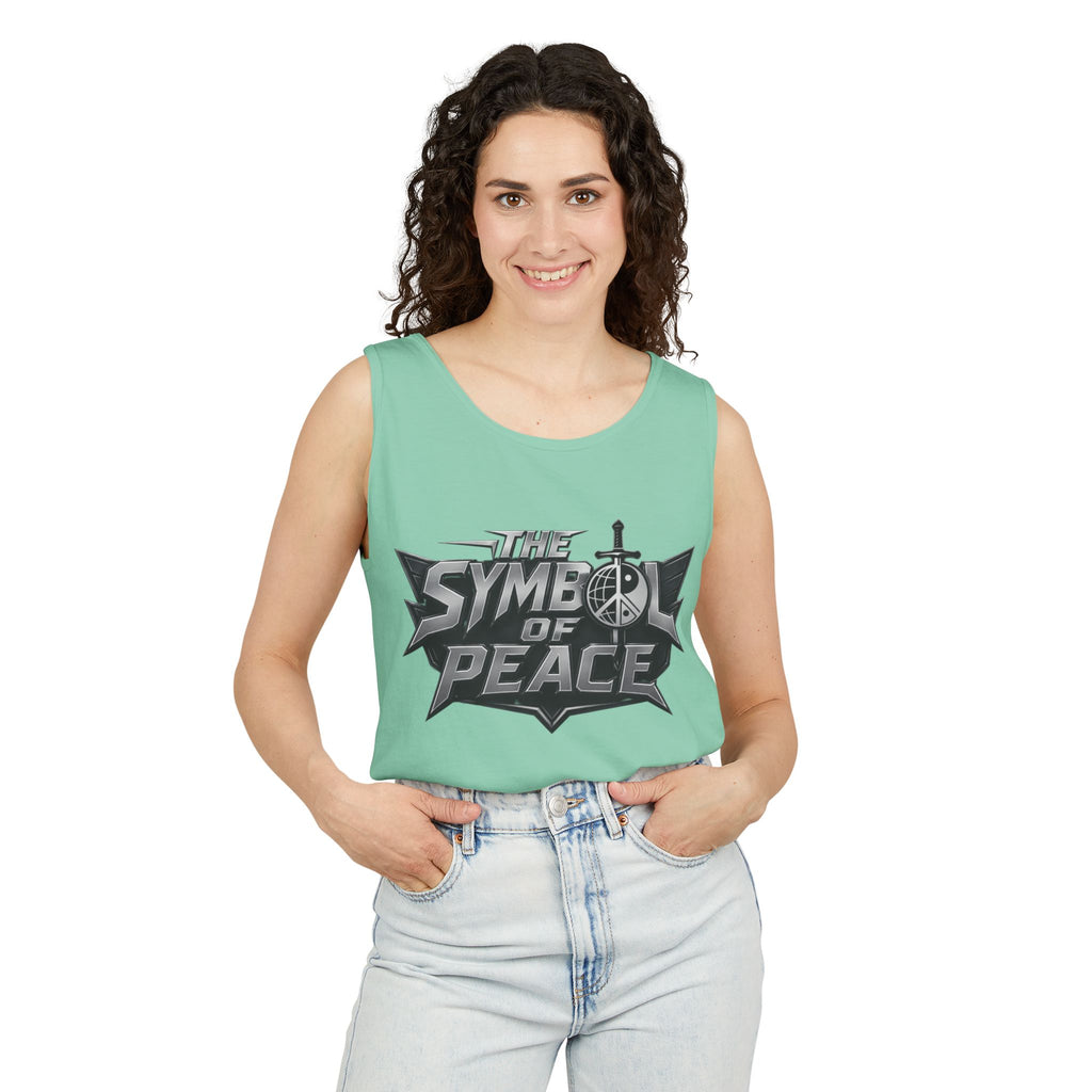 Symbol of Peace Tank Top — ZComics Graphic Comic Book Tee