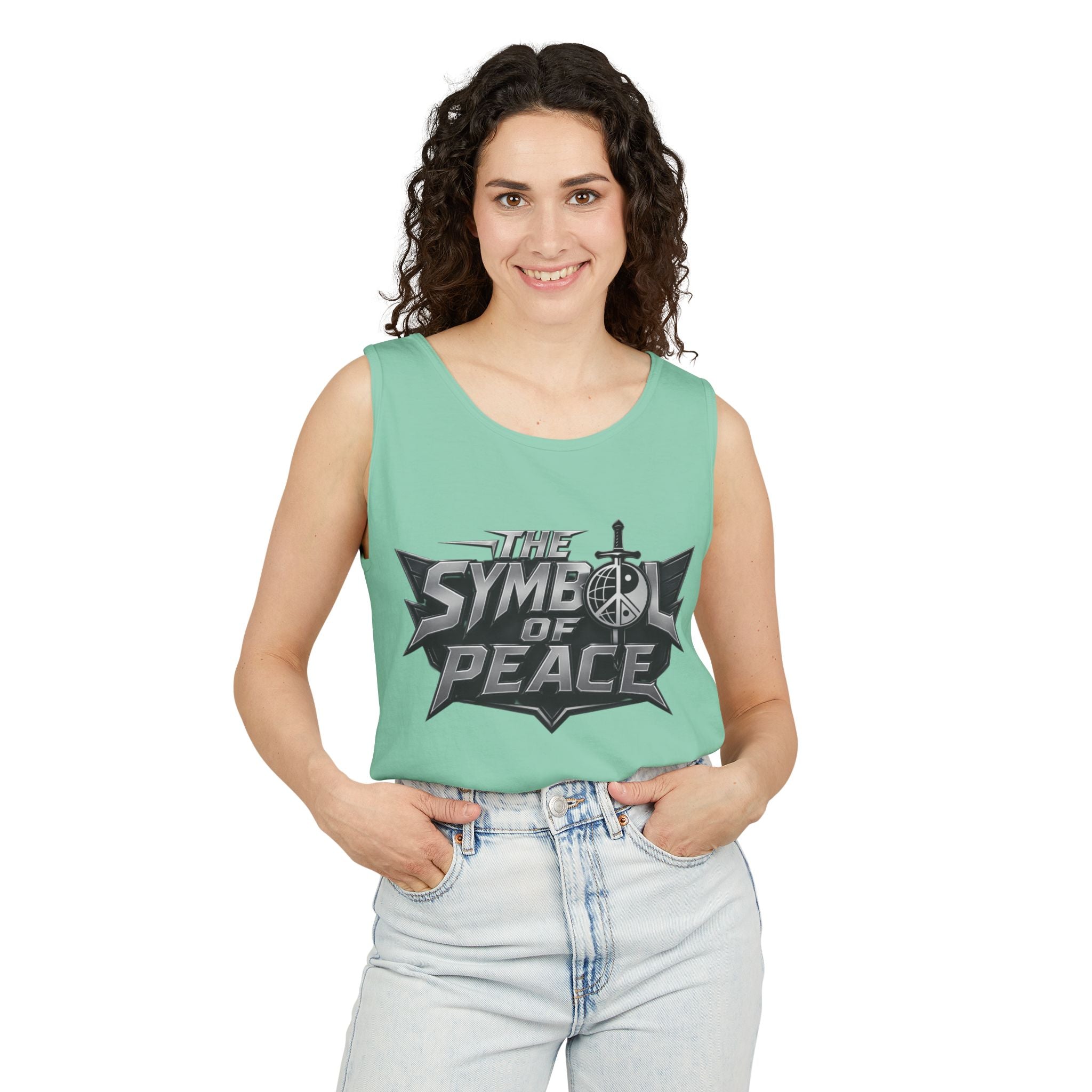 Symbol of Peace Tank Top — ZComics Graphic Comic Book Tee