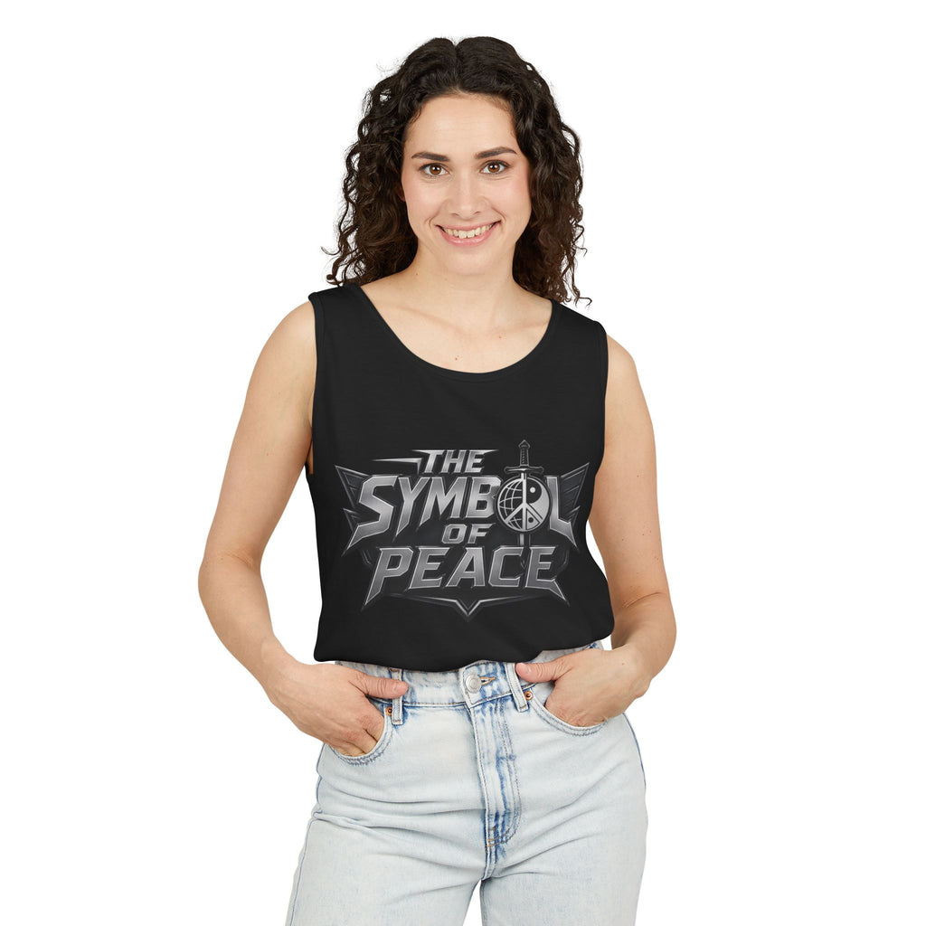 Symbol of Peace Tank Top — ZComics Graphic Comic Book Tee