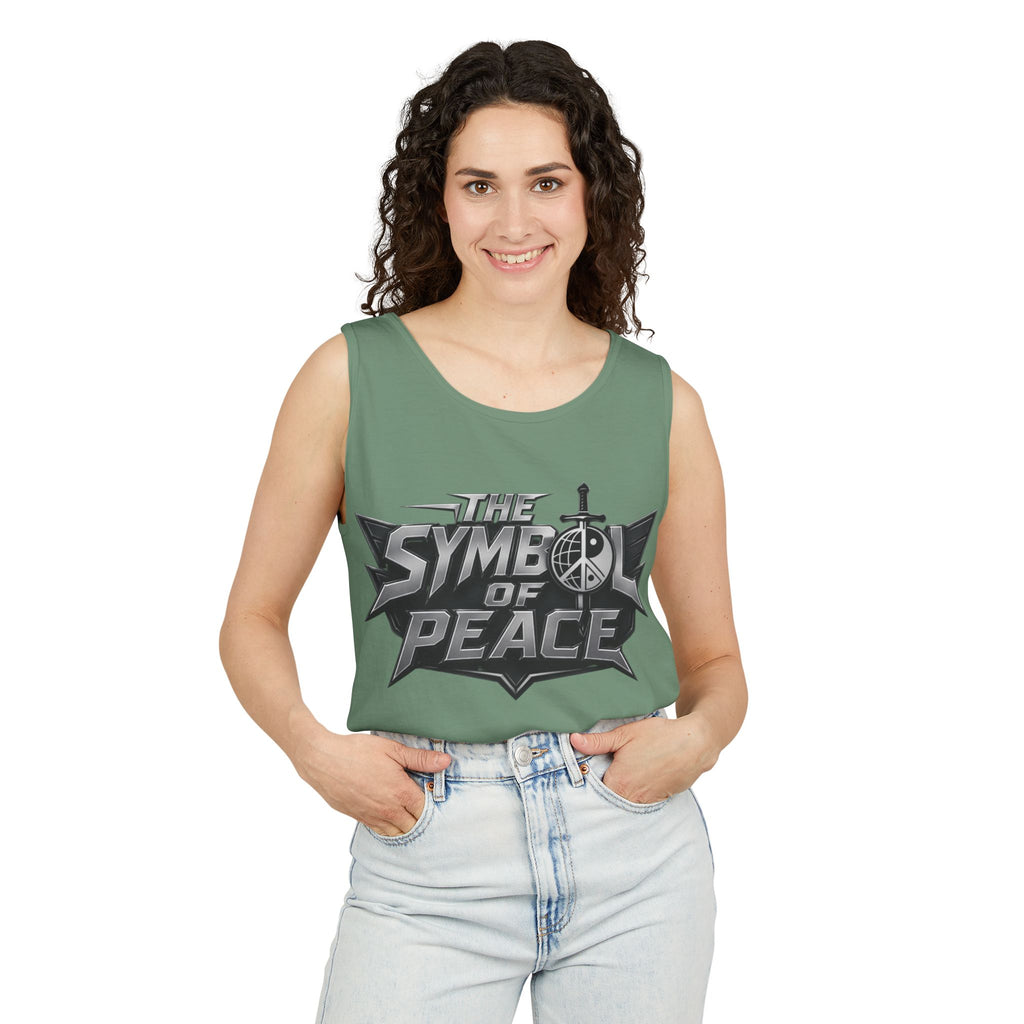 Symbol of Peace Tank Top — ZComics Graphic Comic Book Tee