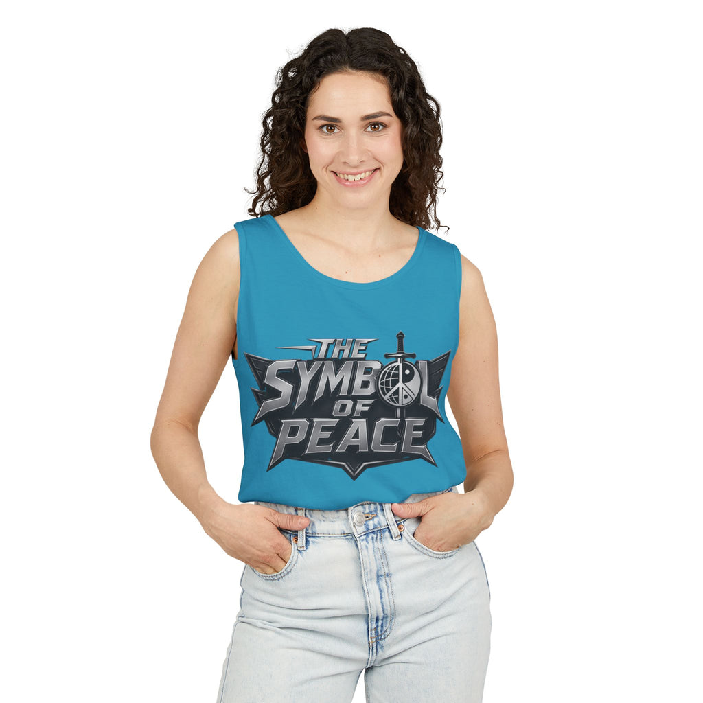 Symbol of Peace Tank Top — ZComics Graphic Comic Book Tee
