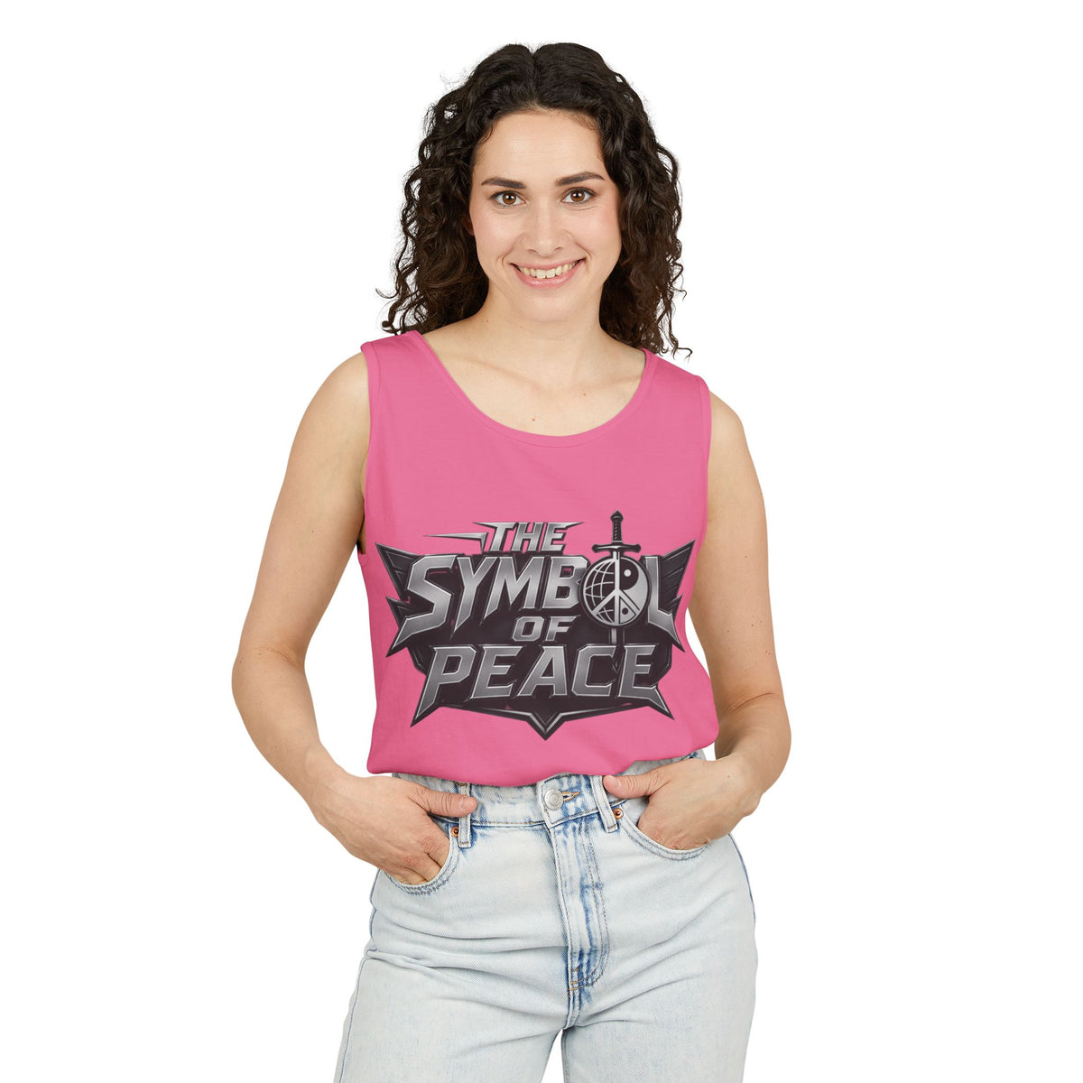 Symbol of Peace Tank Top — ZComics Graphic Comic Book Tee