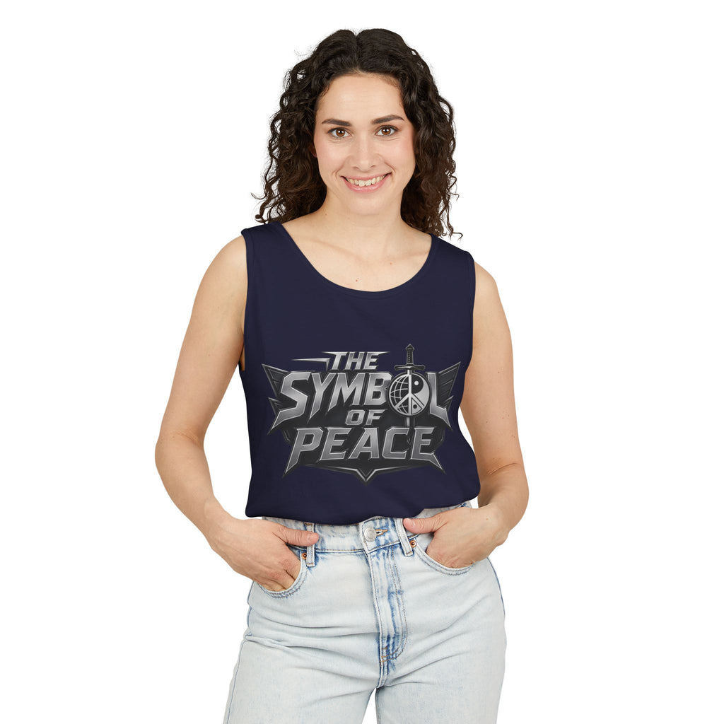 Symbol of Peace Tank Top — ZComics Graphic Comic Book Tee