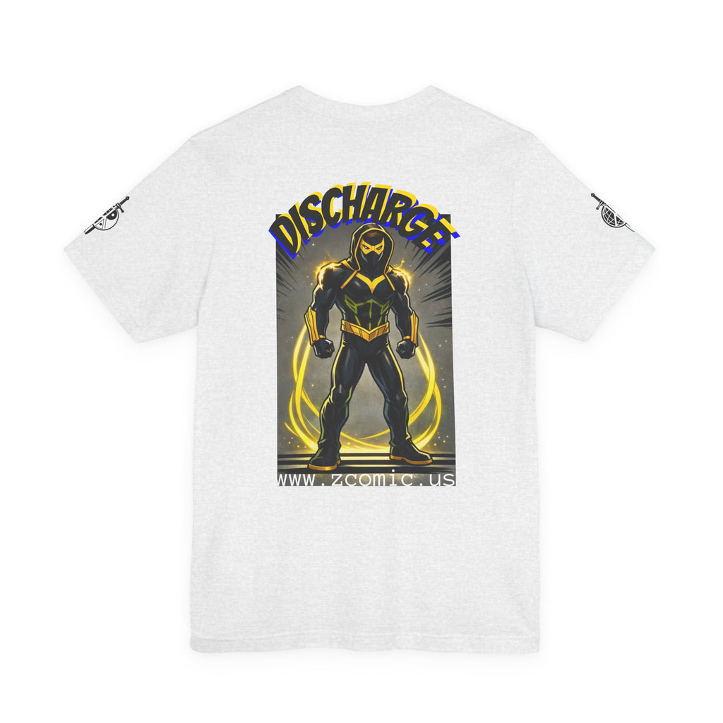 Discharge  ZComics  Tee — Lightning Bolt Graphic T-Shirt