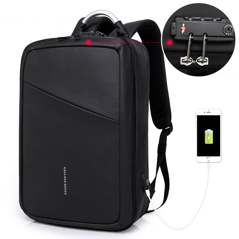 New School Bag Travel Business Men's Backpack Anti-Theft Computer Backpack