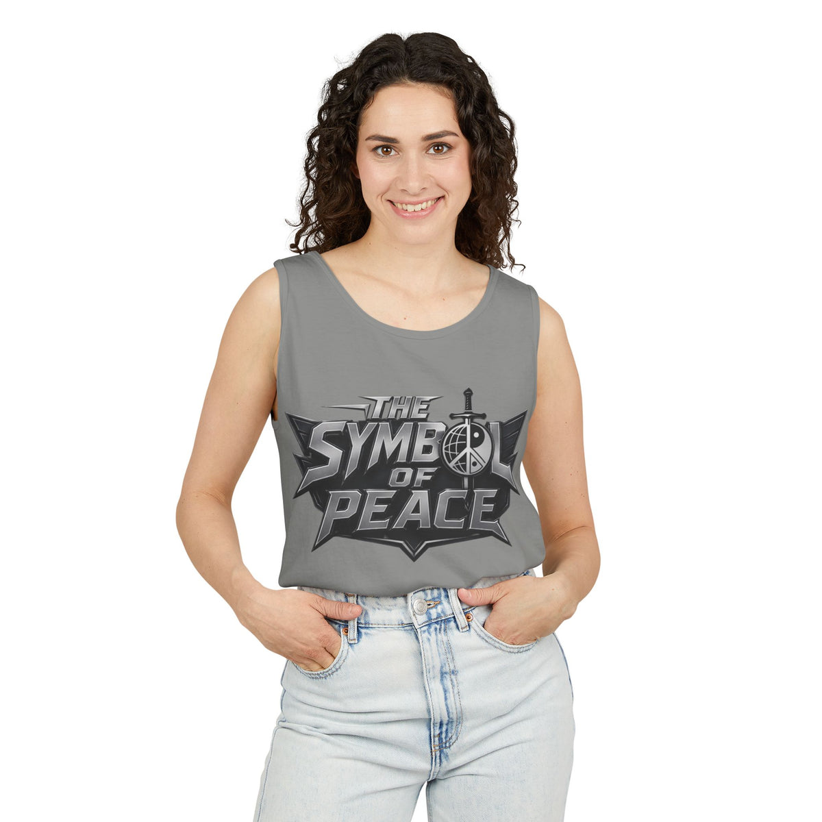 Symbol of Peace Tank Top — ZComics Graphic Comic Book Tee