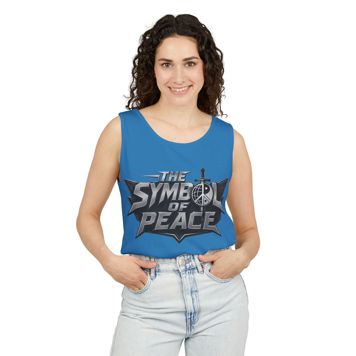 Symbol of Peace Tank Top — ZComics Graphic Comic Book Tee