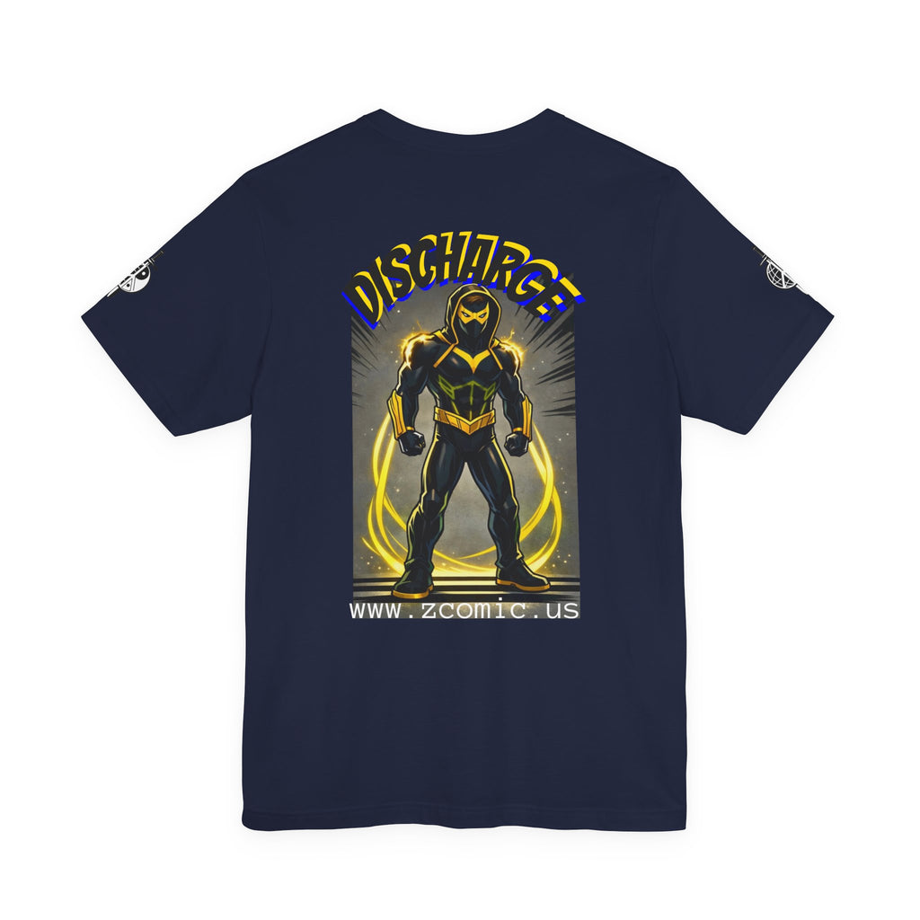 Discharge  ZComics  Tee — Lightning Bolt Graphic T-Shirt