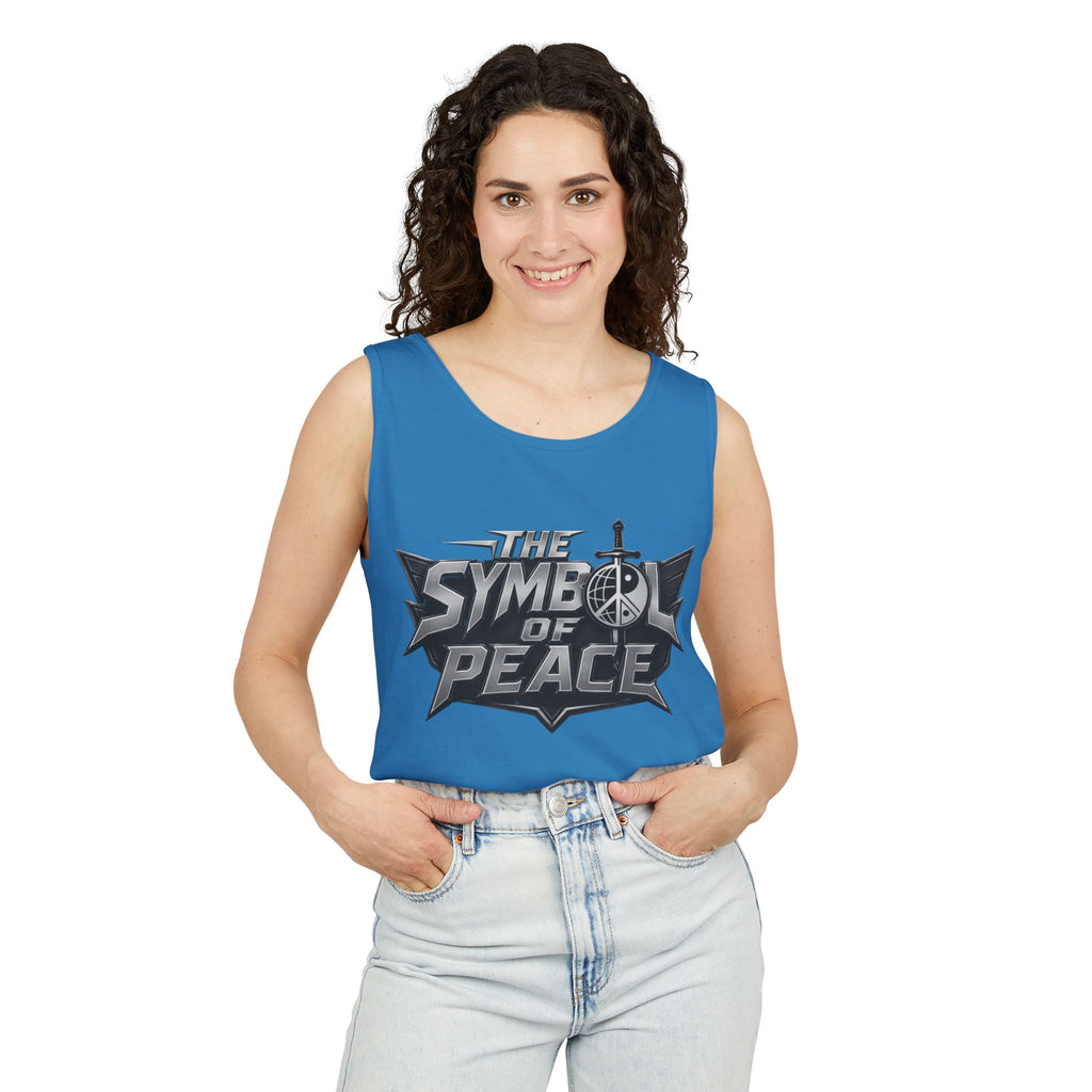 Symbol of Peace Tank Top — ZComics Graphic Comic Book Tee