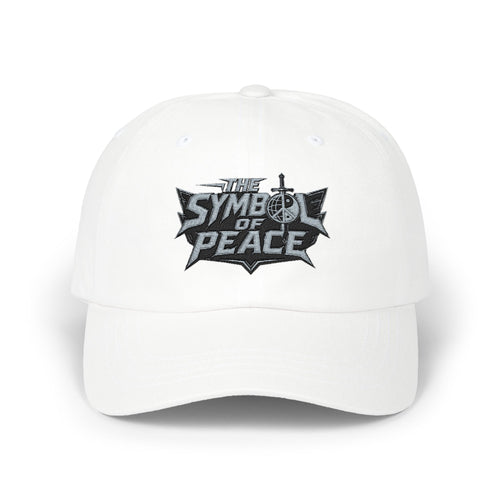 Dad Cap — 'Symbol of Peace' Embroidered Strapback Hat