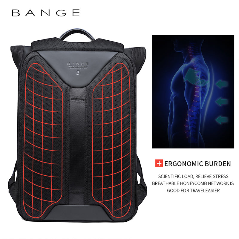 New Casual Business Men's Backpack Travel Business Computer Backpack Men's Waterproof Student School Bag